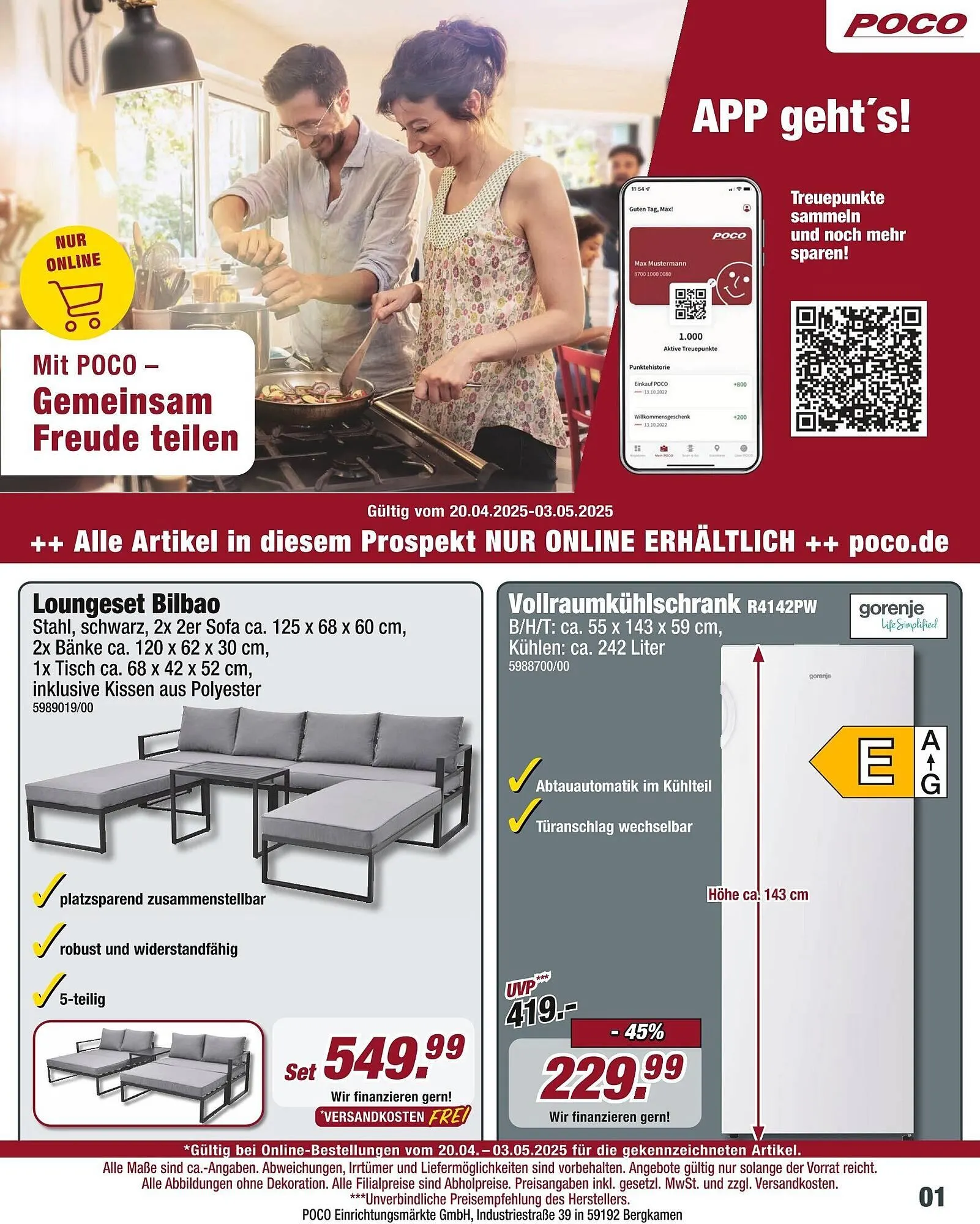 Poco Prospekt von 20. April bis 3. Mai 2025 - Prospekt seite 1