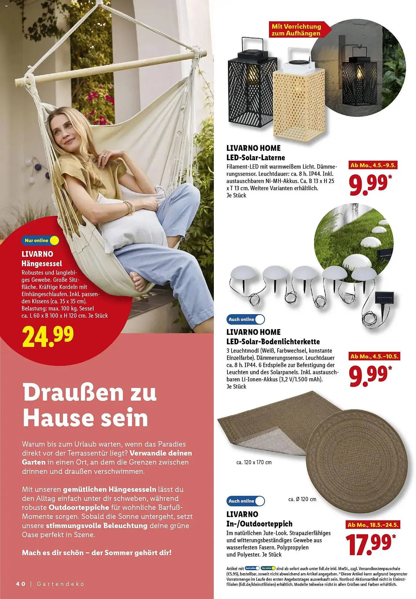 Lidl Magazin von 25. April bis 6. Juni 2026 - Prospekt seite 40