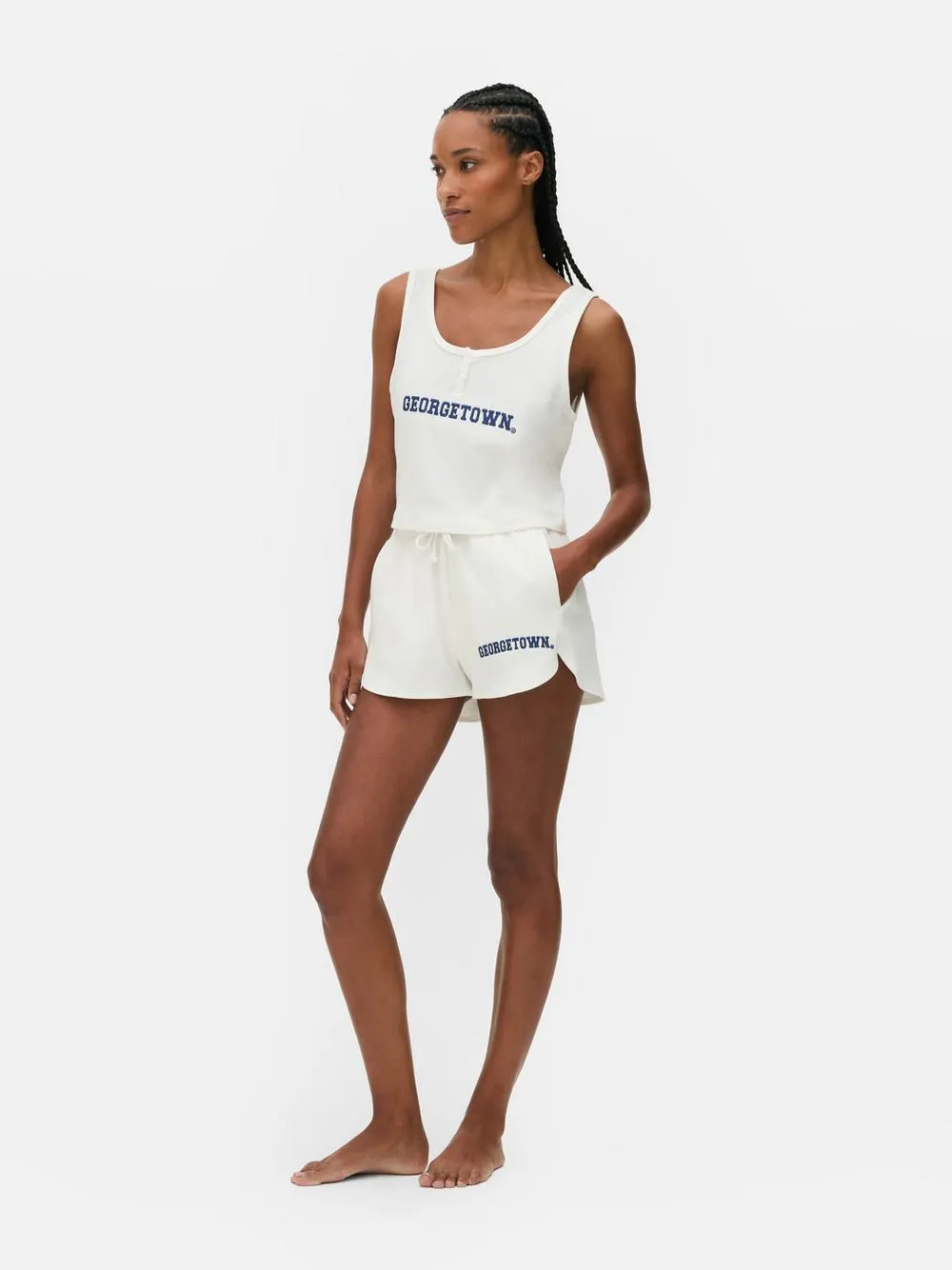 „Georgetown“ Shorts mit Kordelzug