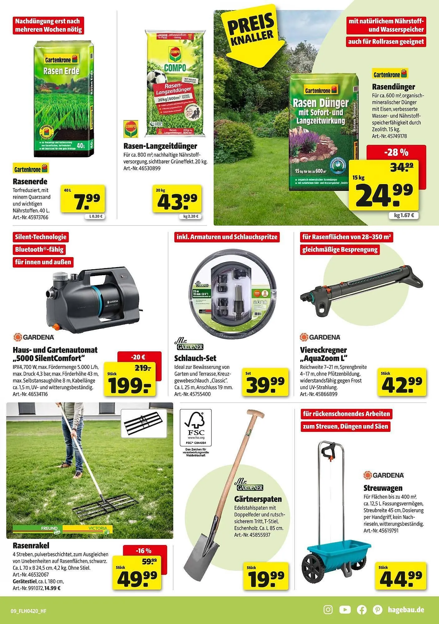 Hagebau Prospekt von 9. Mai bis 16. Mai 2026 - Prospekt seite 9