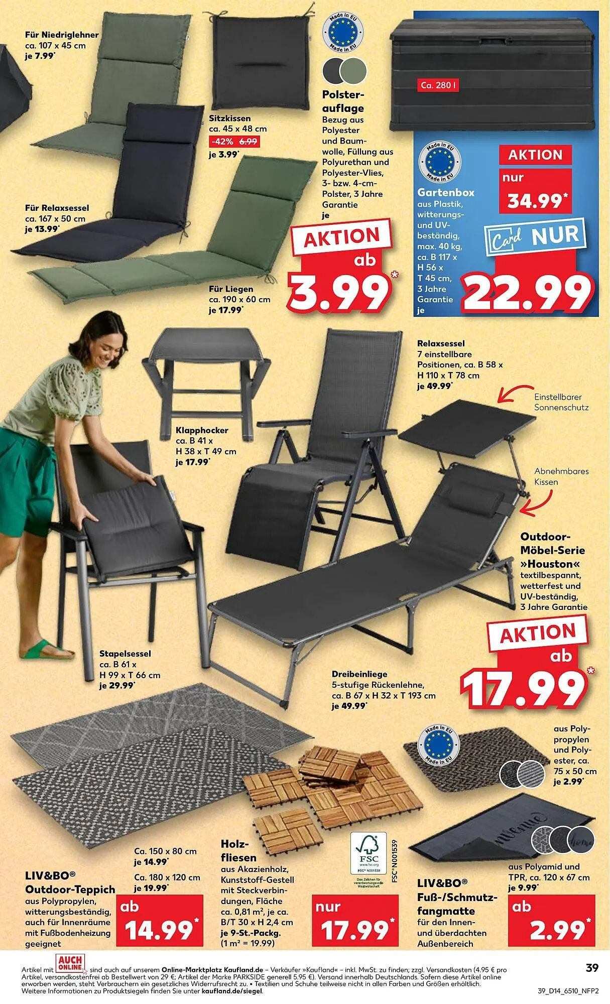 Kaufland Prospekt von 3. April bis 9. April 2025 - Prospekt seite 39