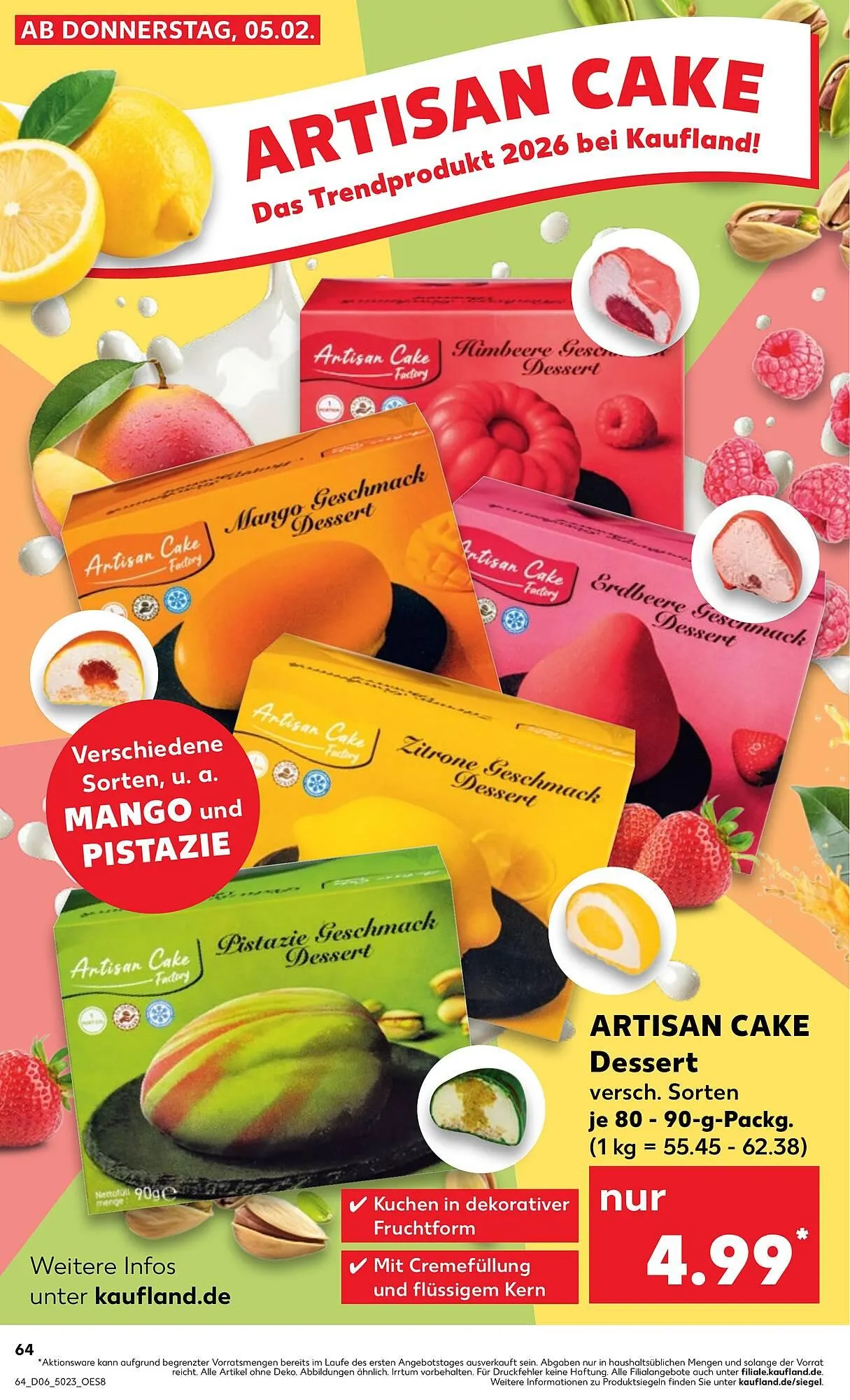 Kaufland Prospekt von 5. Februar bis 11. Februar 2026 - Prospekt seite 64