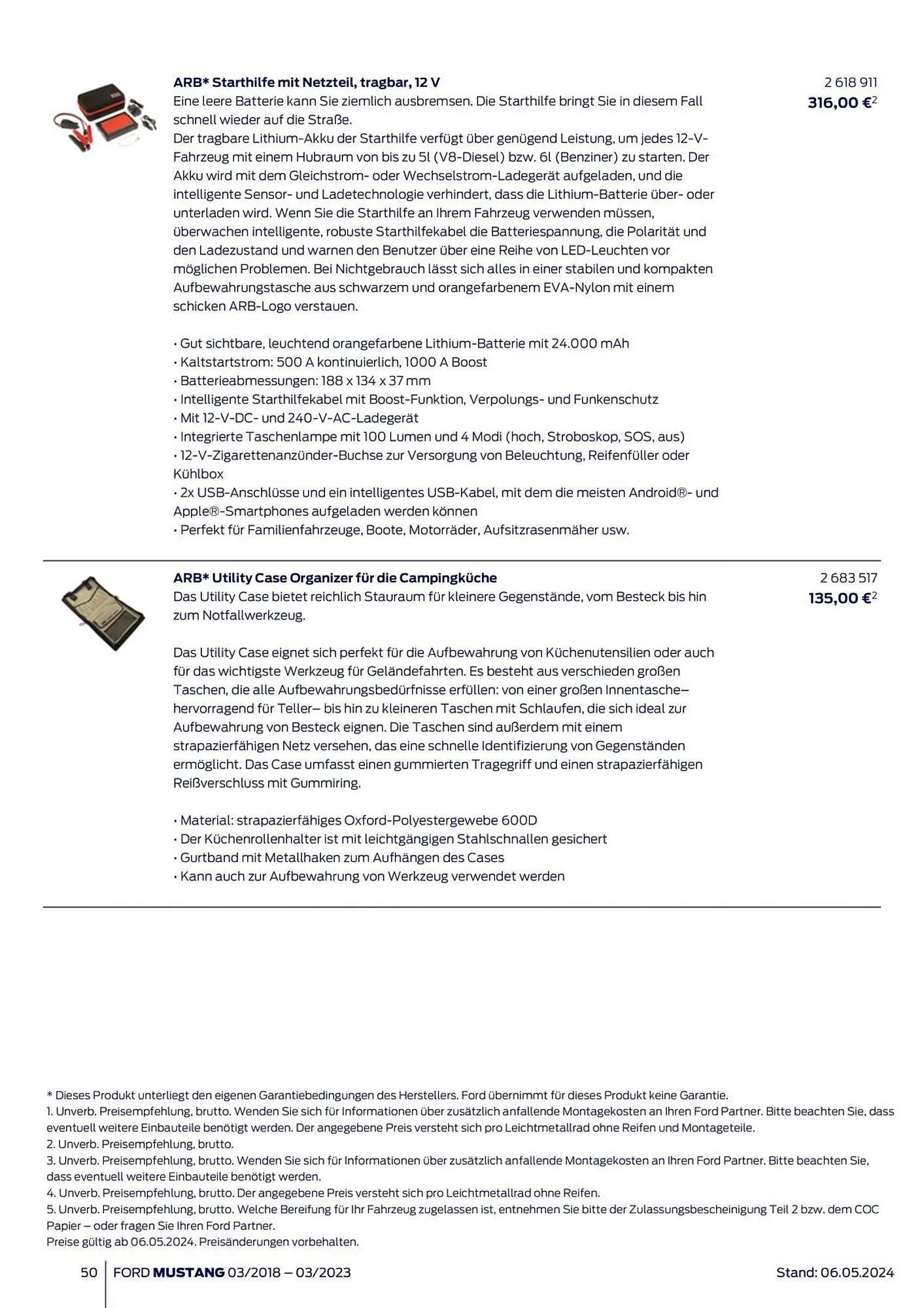 Ford Prospekt von 1. März bis 7. März 2025 - Prospekt seite 50