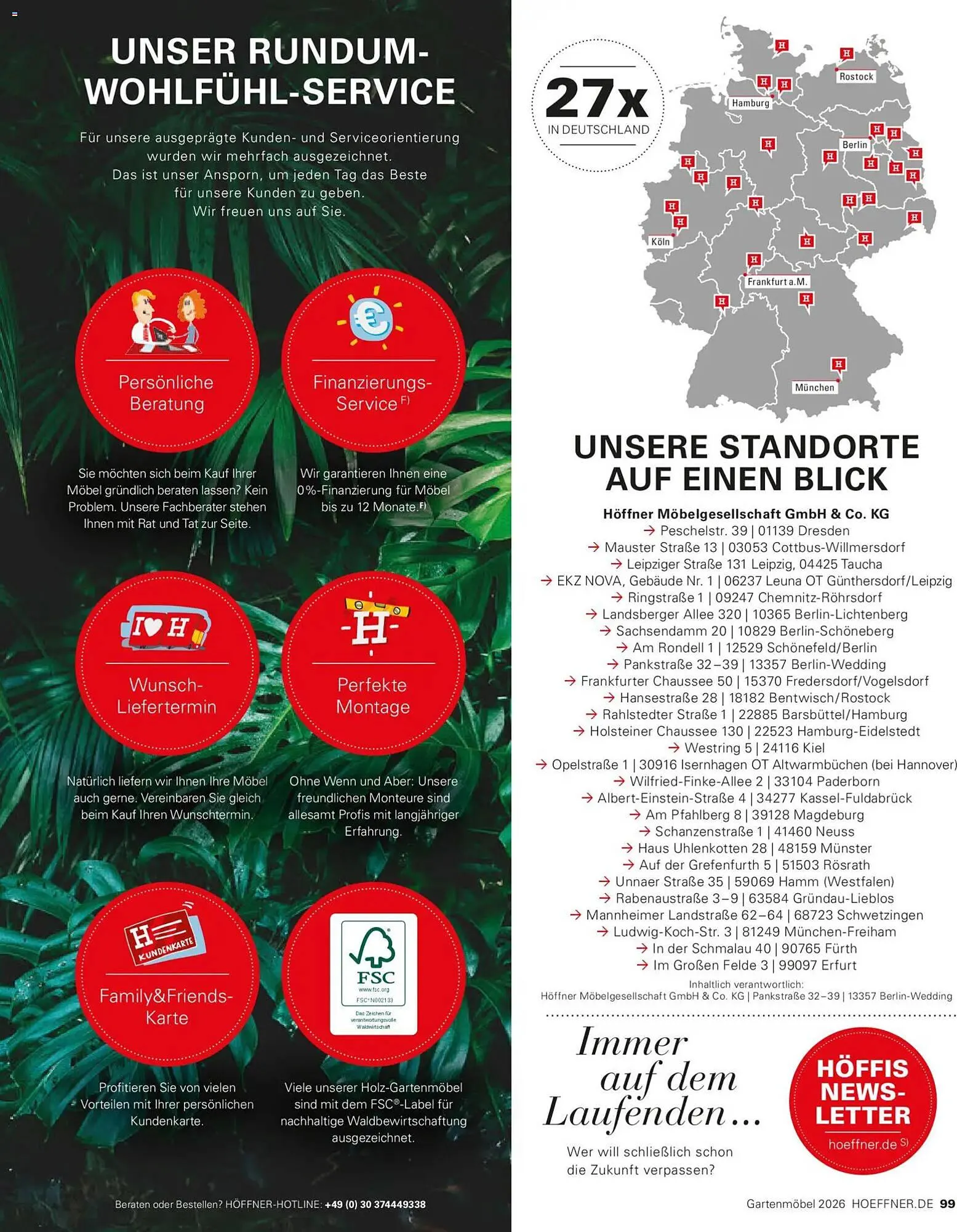 Höffner Prospekt von 27. März bis 7. April 2026 - Prospekt seite 99
