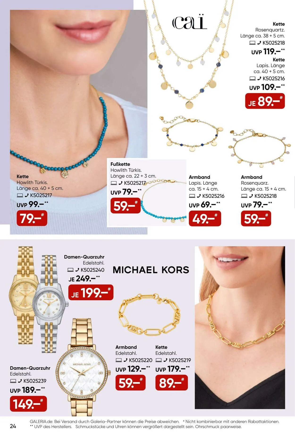GALERIA Kaufhof Aktueller Prospekt von 19. März bis 25. März 2025 - Prospekt seite 24