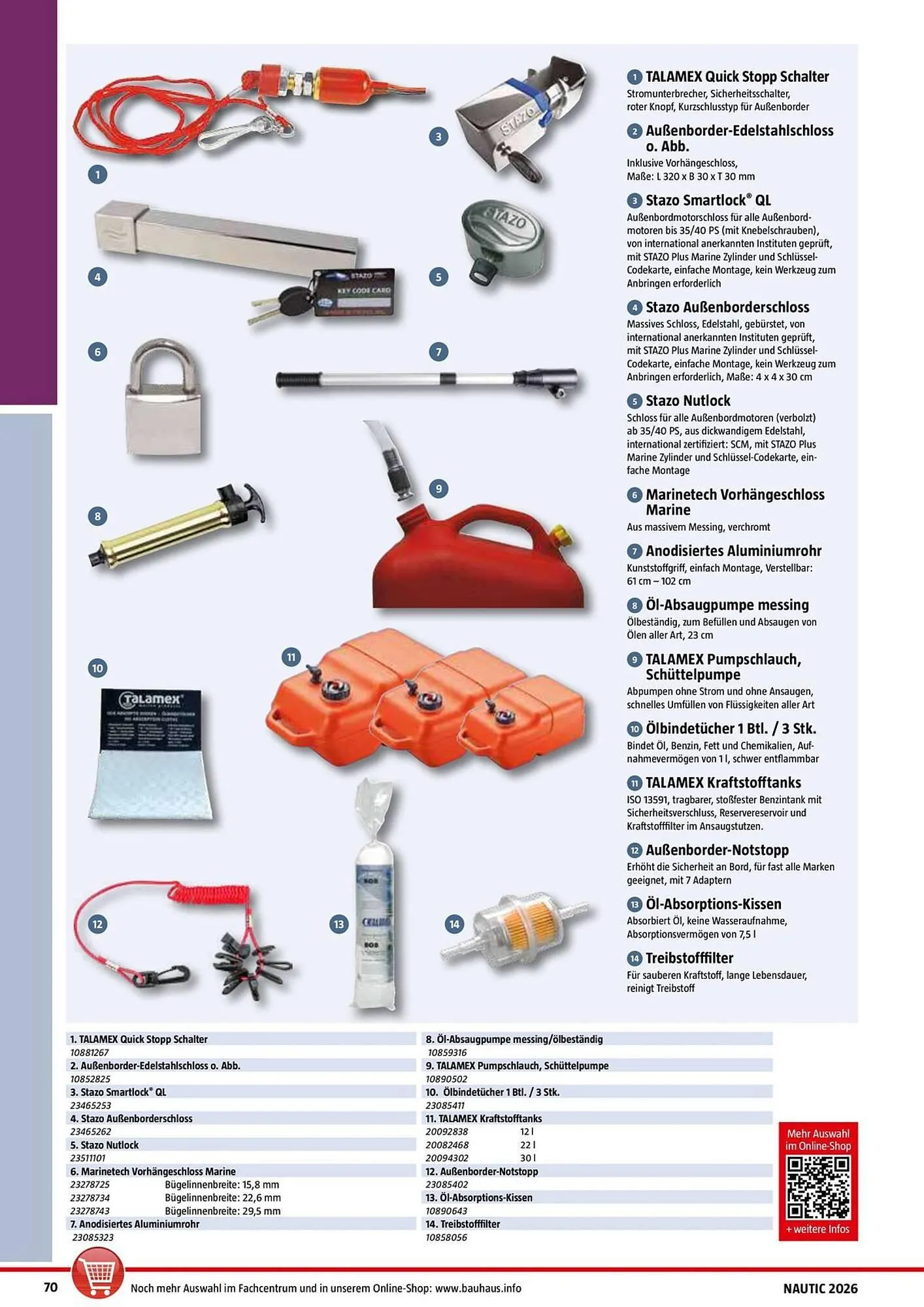 Bauhaus Magazin von 1. Februar bis 28. Februar 2026 - Prospekt seite 70