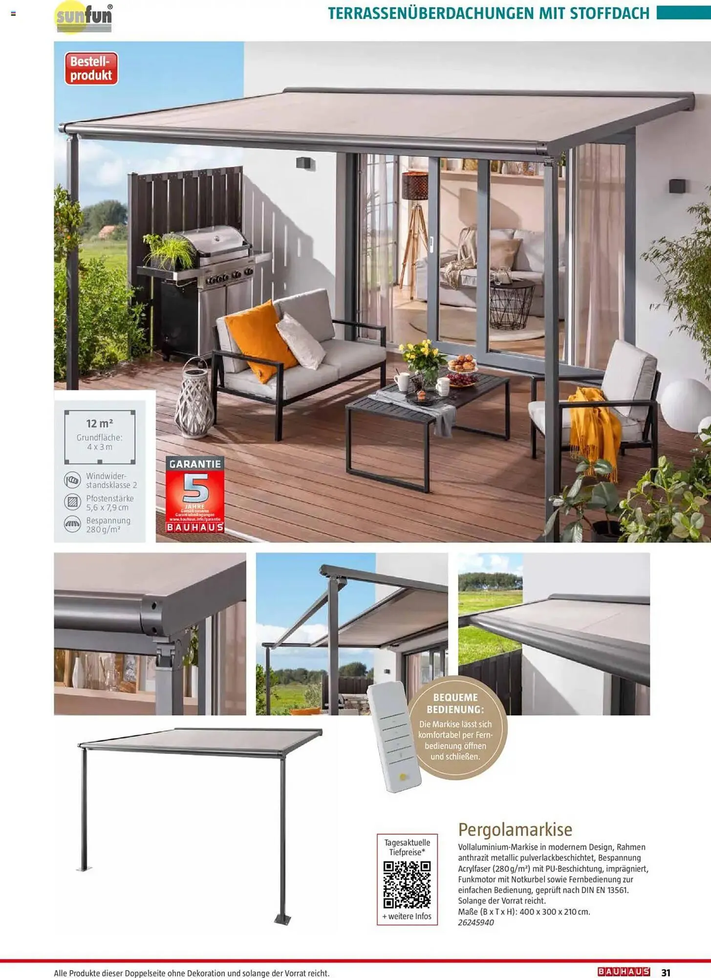 Bauhaus Prospekt von 26. Februar bis 31. Dezember 2025 - Prospekt seite 31