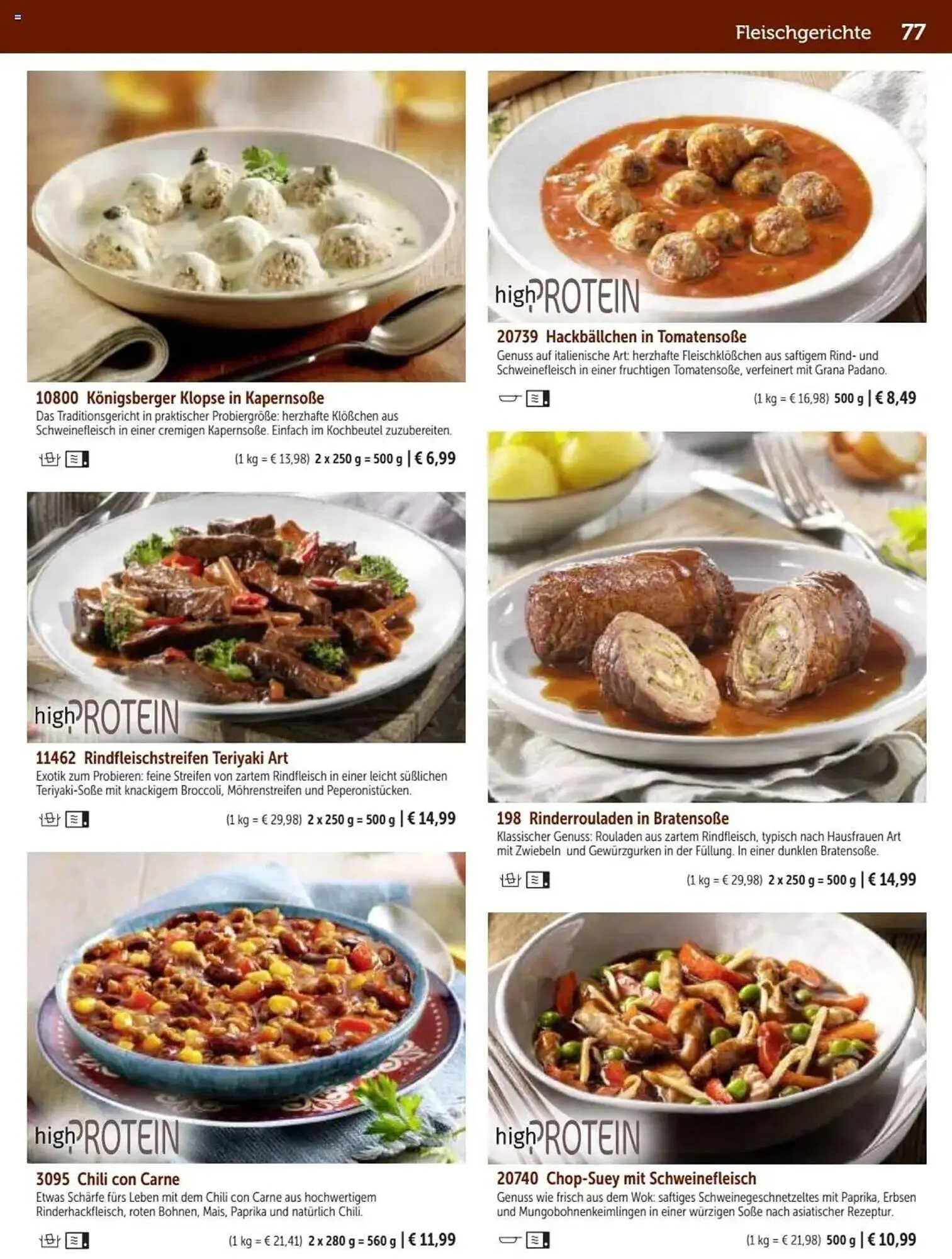 Bofrost Prospekt von 2. März bis 6. September 2025 - Prospekt seite 77