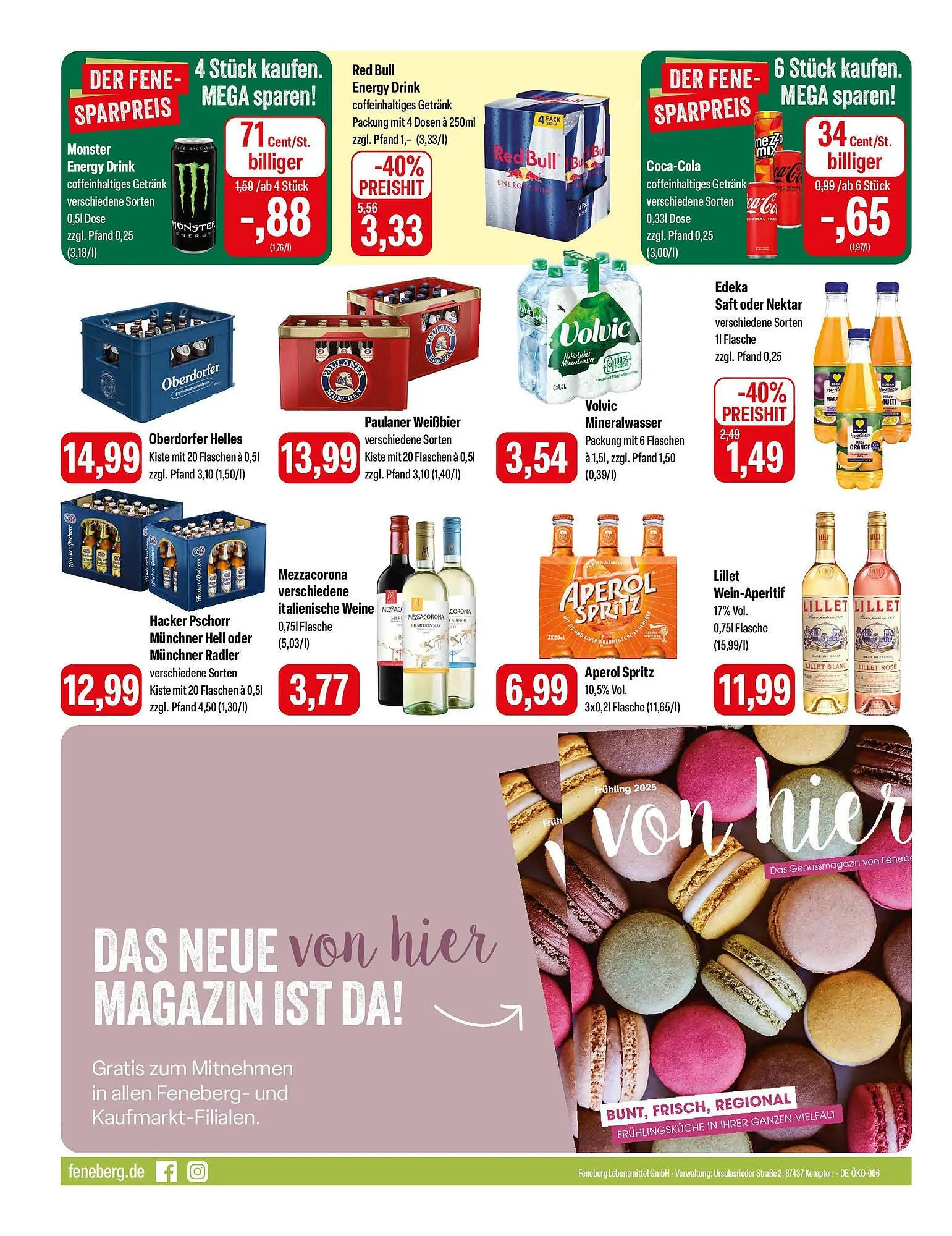 Feneberg Prospekt von 2. April bis 5. April 2025 - Prospekt seite 12