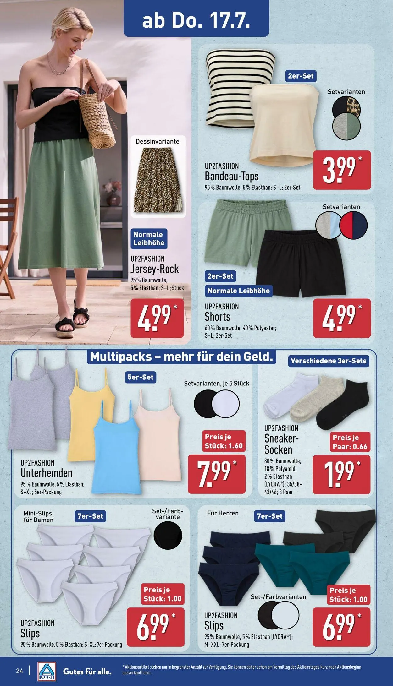 Aldi-Nord von 7. Juli bis 12. Juli 2025 - Prospekt seite 24