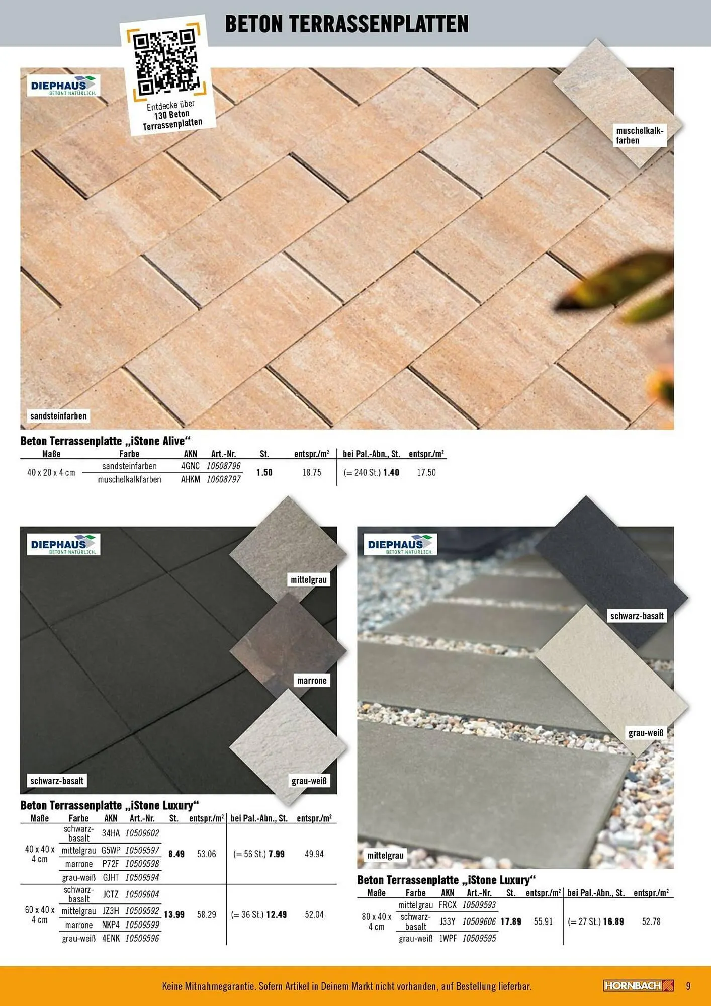 Hornbach Prospekt von 9. April bis 15. April 2025 - Prospekt seite 9