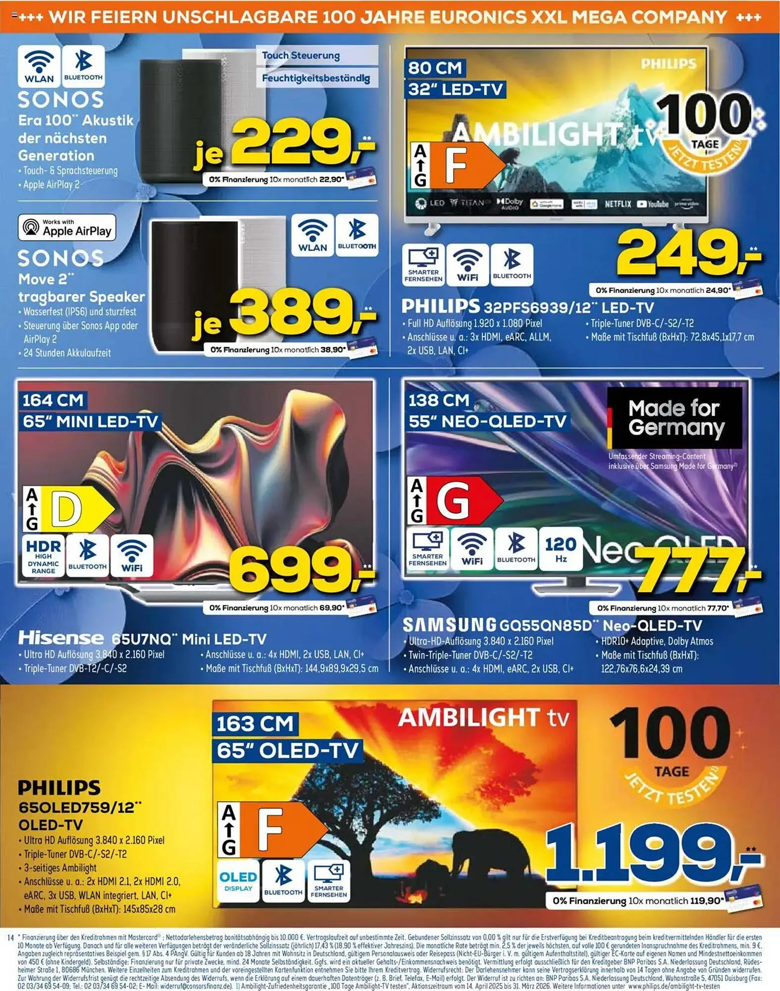 Euronics Prospekt von 30. April bis 6. Mai 2025 - Prospekt seite 14