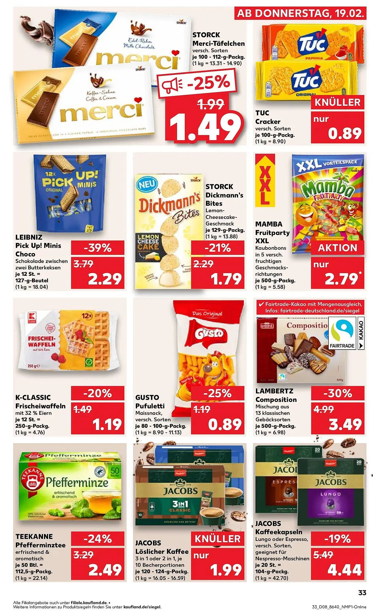 Kaufland Prospekt von 18. Februar bis 25. Februar 2026 - Prospekt seite 41