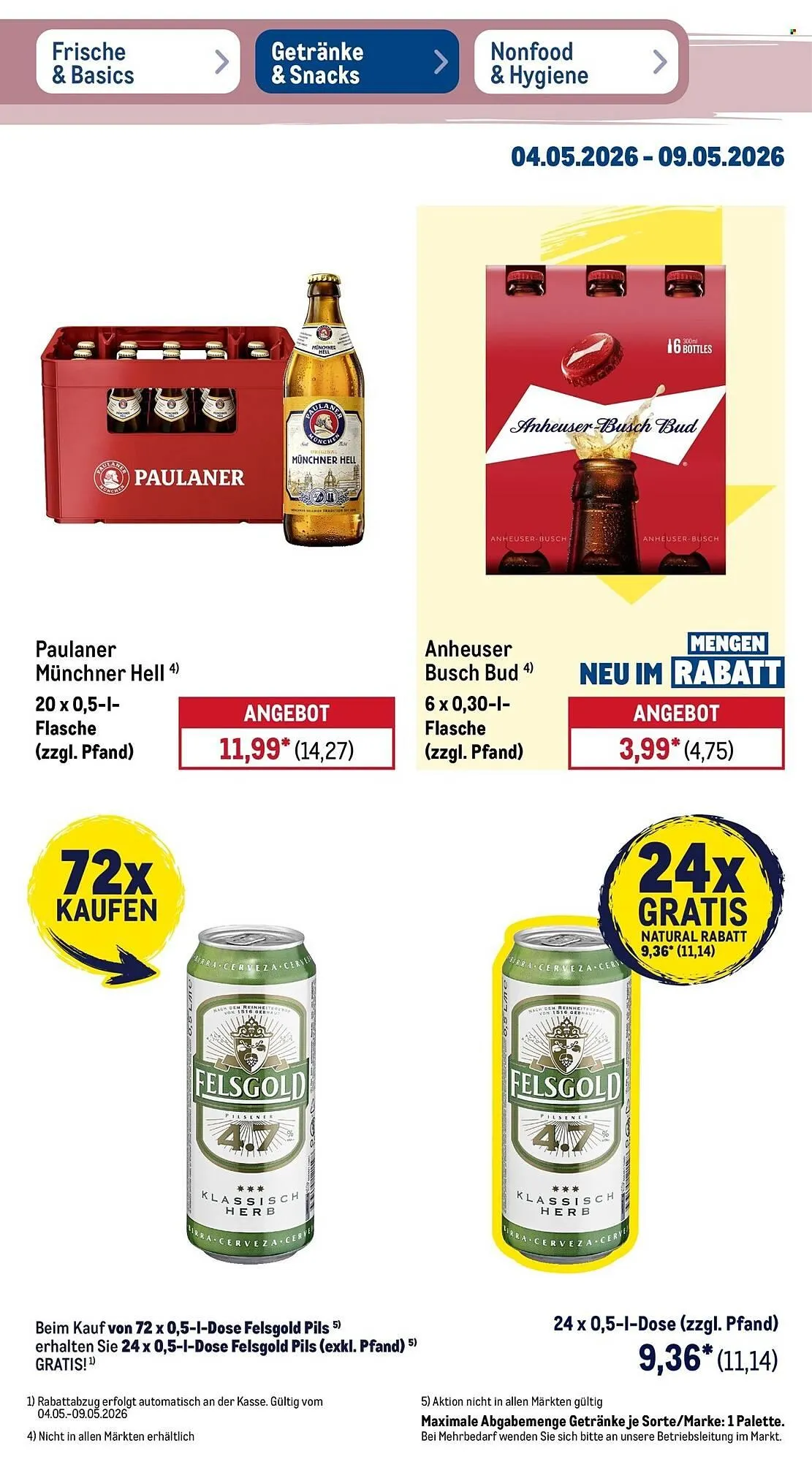 METRO Prospekt von 4. Mai bis 9. Mai 2026 - Prospekt seite 27