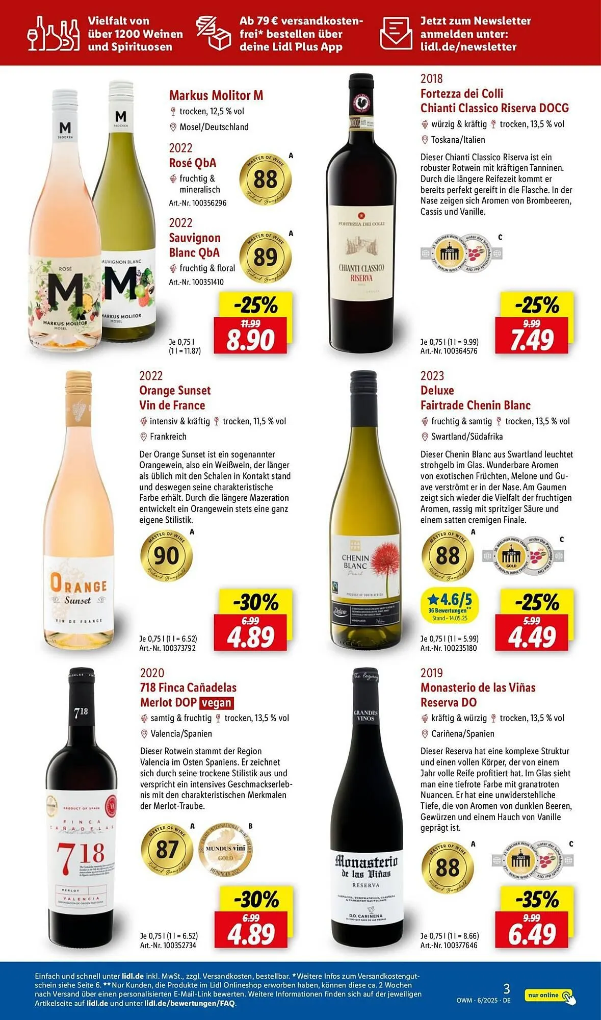 Lidl Prospekt von 1. Juni bis 30. Juni 2025 - Prospekt seite 3