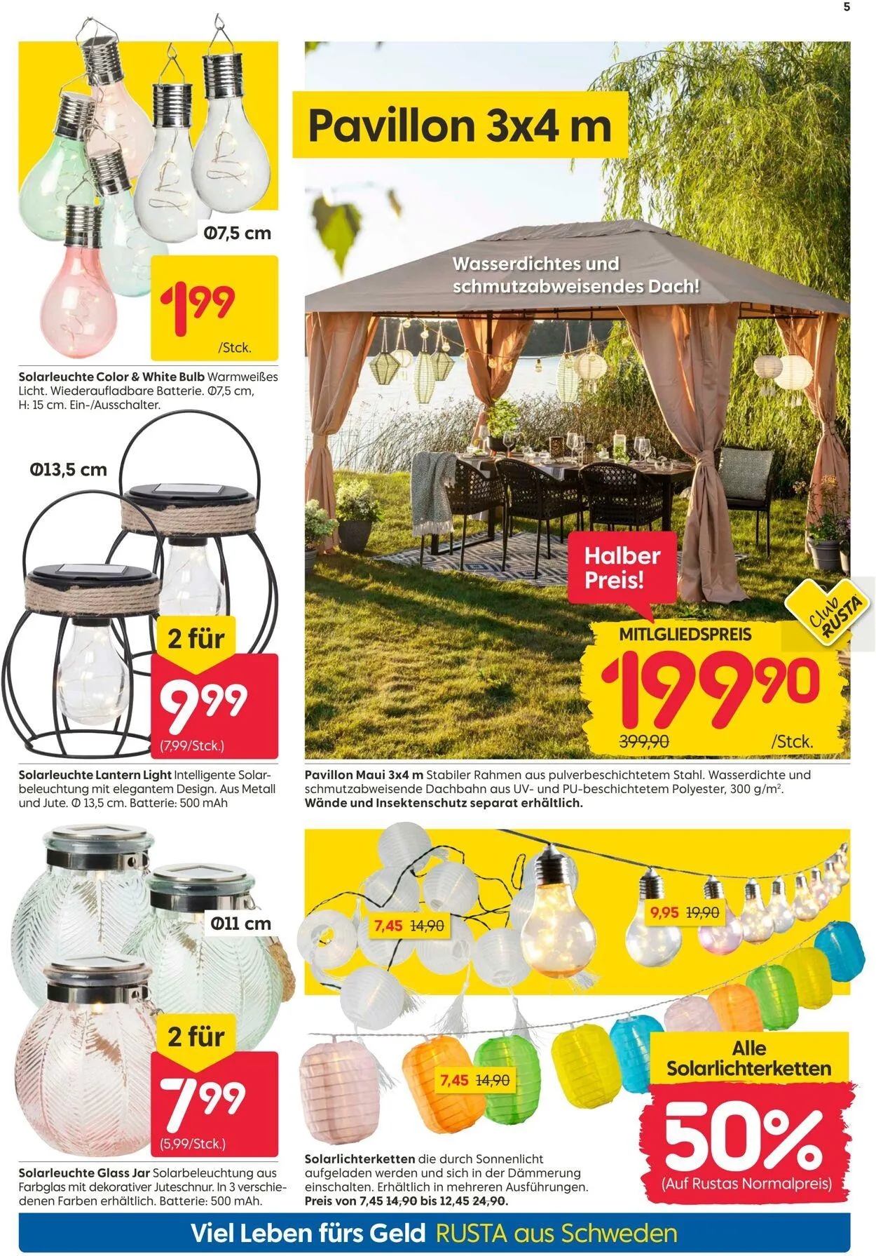 Rusta von 19. Mai bis 2. Juni 2025 - Prospekt seite 5