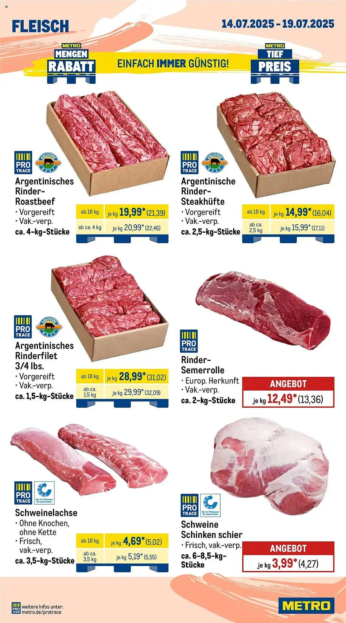 METRO Prospekt von 14. Juli bis 19. Juli 2025 - Prospekt seite 2