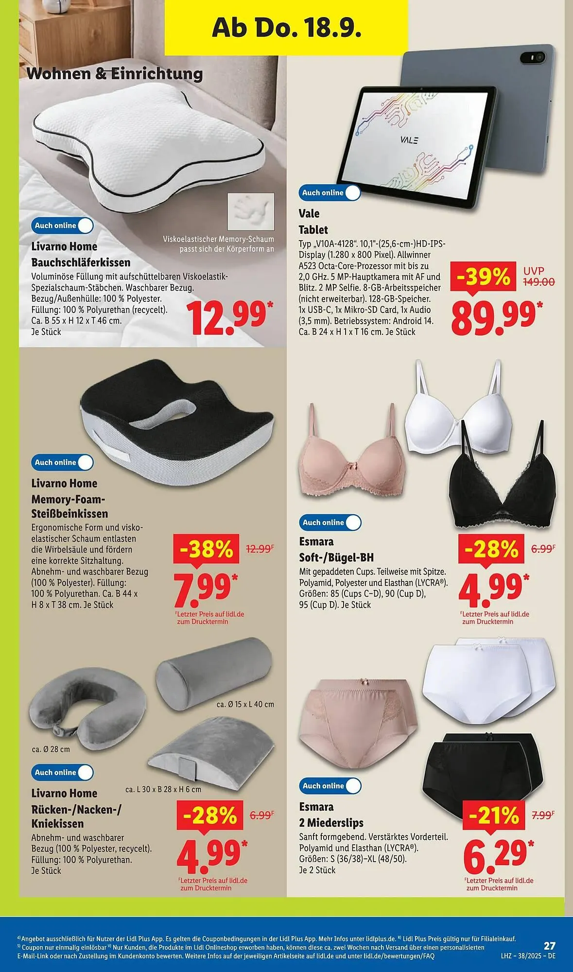 Lidl Prospekt von 15. September bis 21. September 2025 - Prospekt seite 43