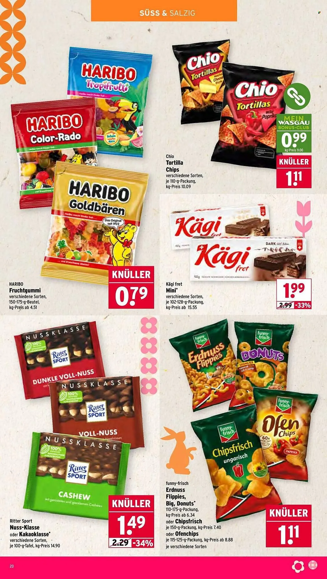 Wasgau Prospekt von 30. März bis 4. April 2026 - Prospekt seite 20