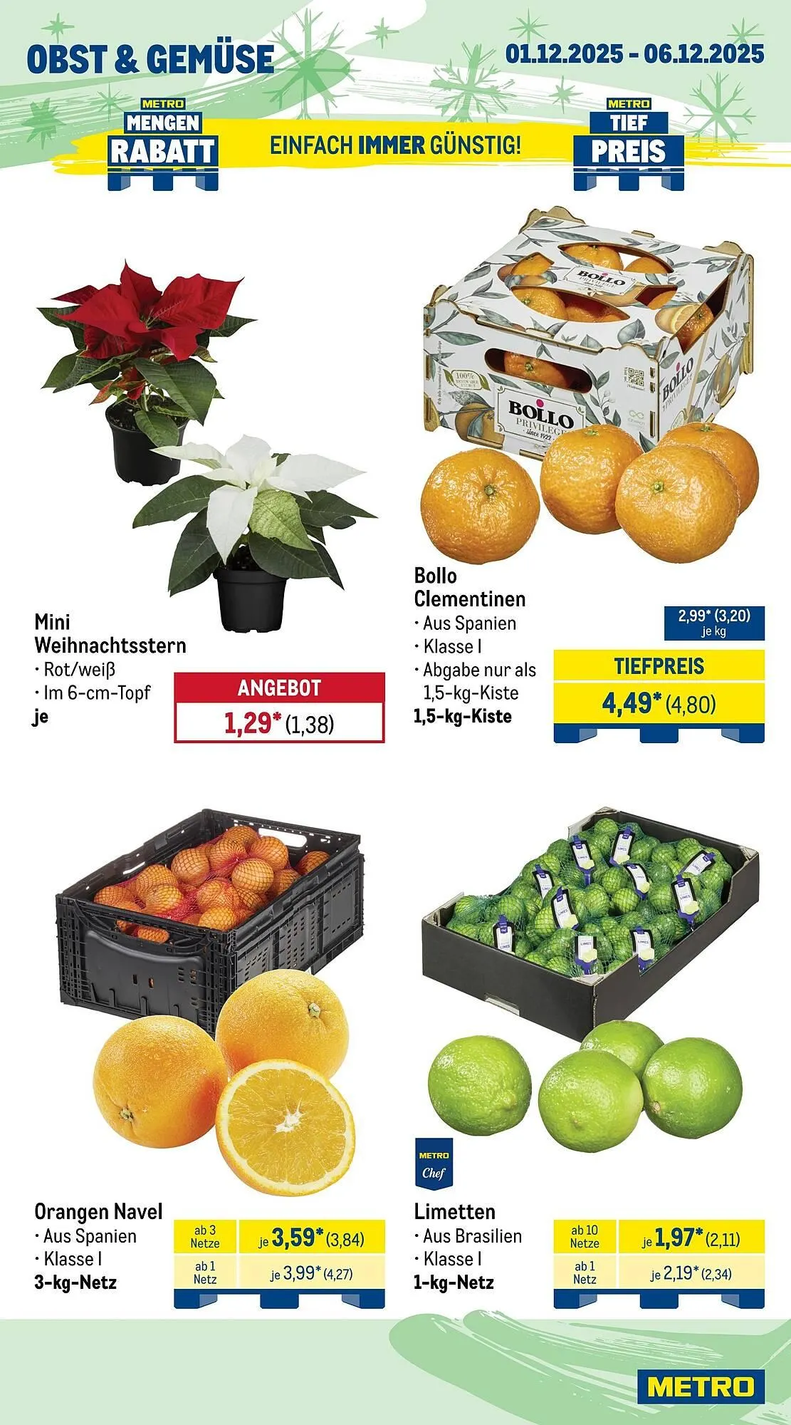METRO Prospekt von 1. Dezember bis 6. Dezember 2025 - Prospekt seite 7