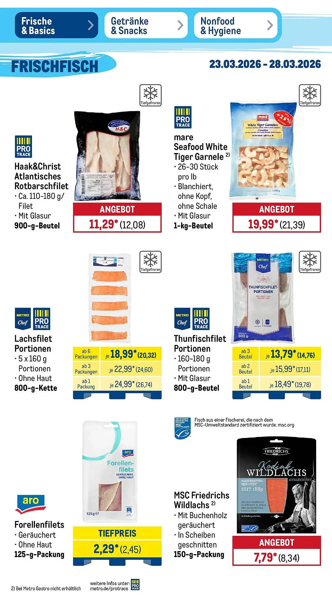 METRO Prospekt von 22. März bis 28. März 2026 - Prospekt seite 8