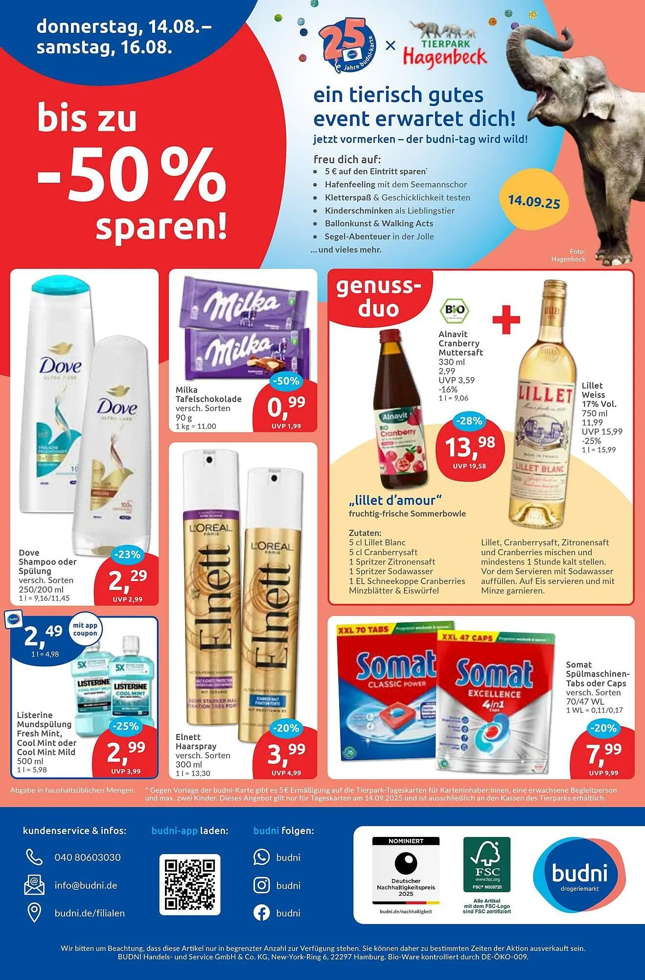 Budni Prospekt von 11. August bis 16. August 2025 - Prospekt seite 8