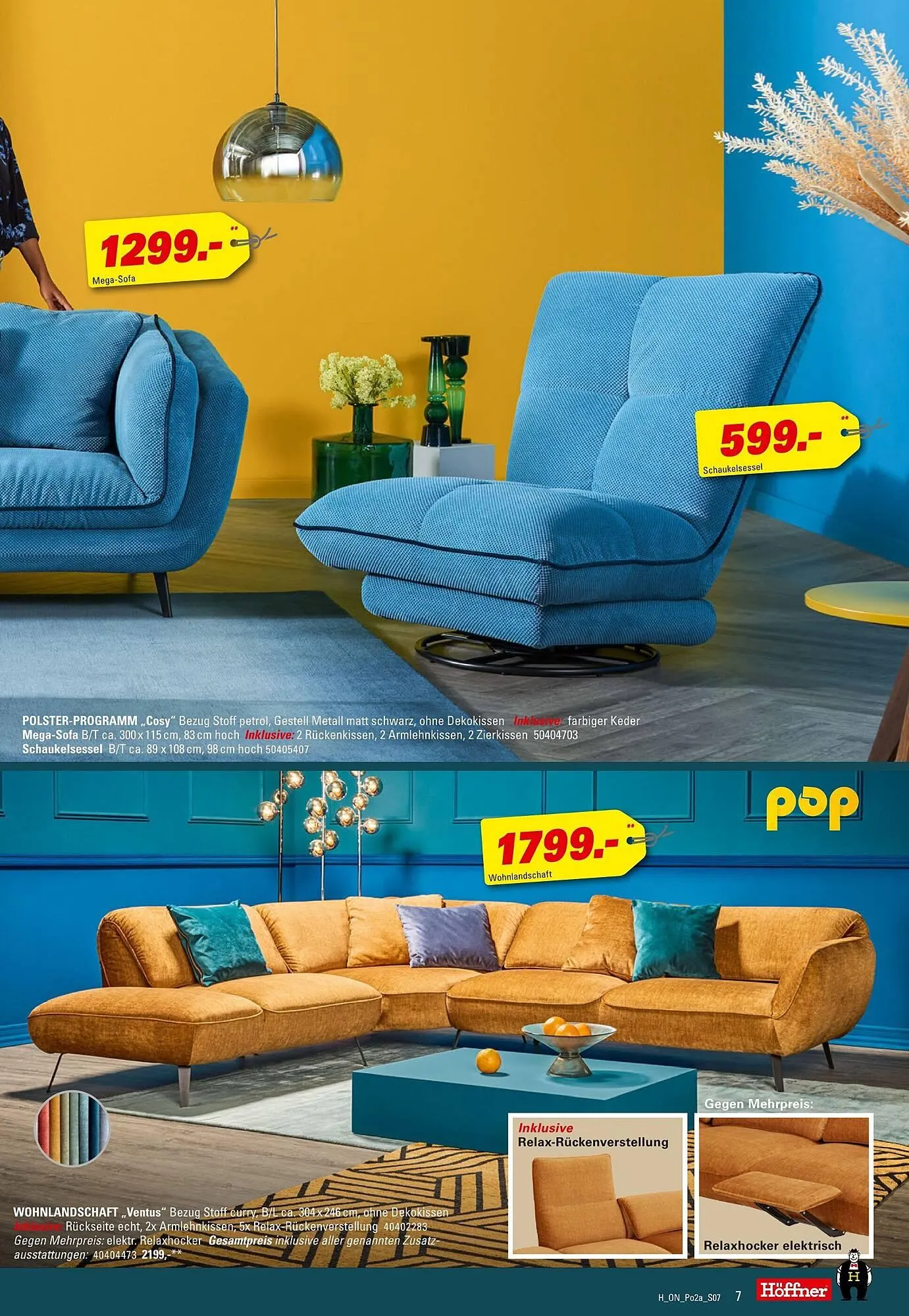 Höffner Prospekt von 30. Juli bis 12. August 2025 - Prospekt seite 7