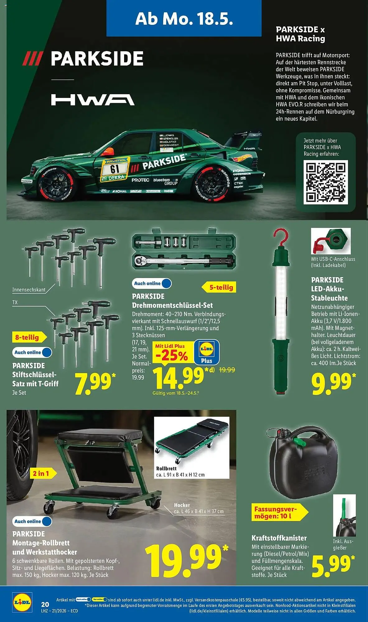 Lidl Prospekt von 18. Mai bis 23. Mai 2026 - Prospekt seite 18