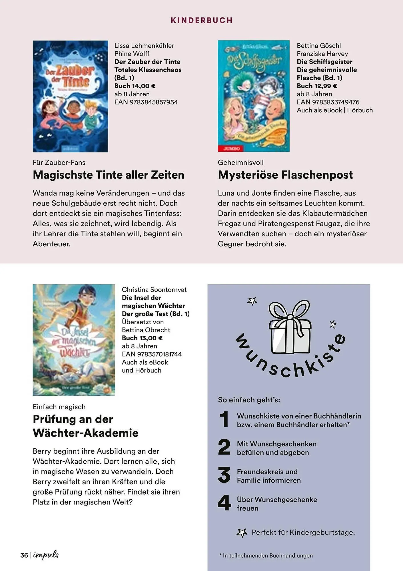 Thalia Prospekt von 7. April bis 19. April 2025 - Prospekt seite 36