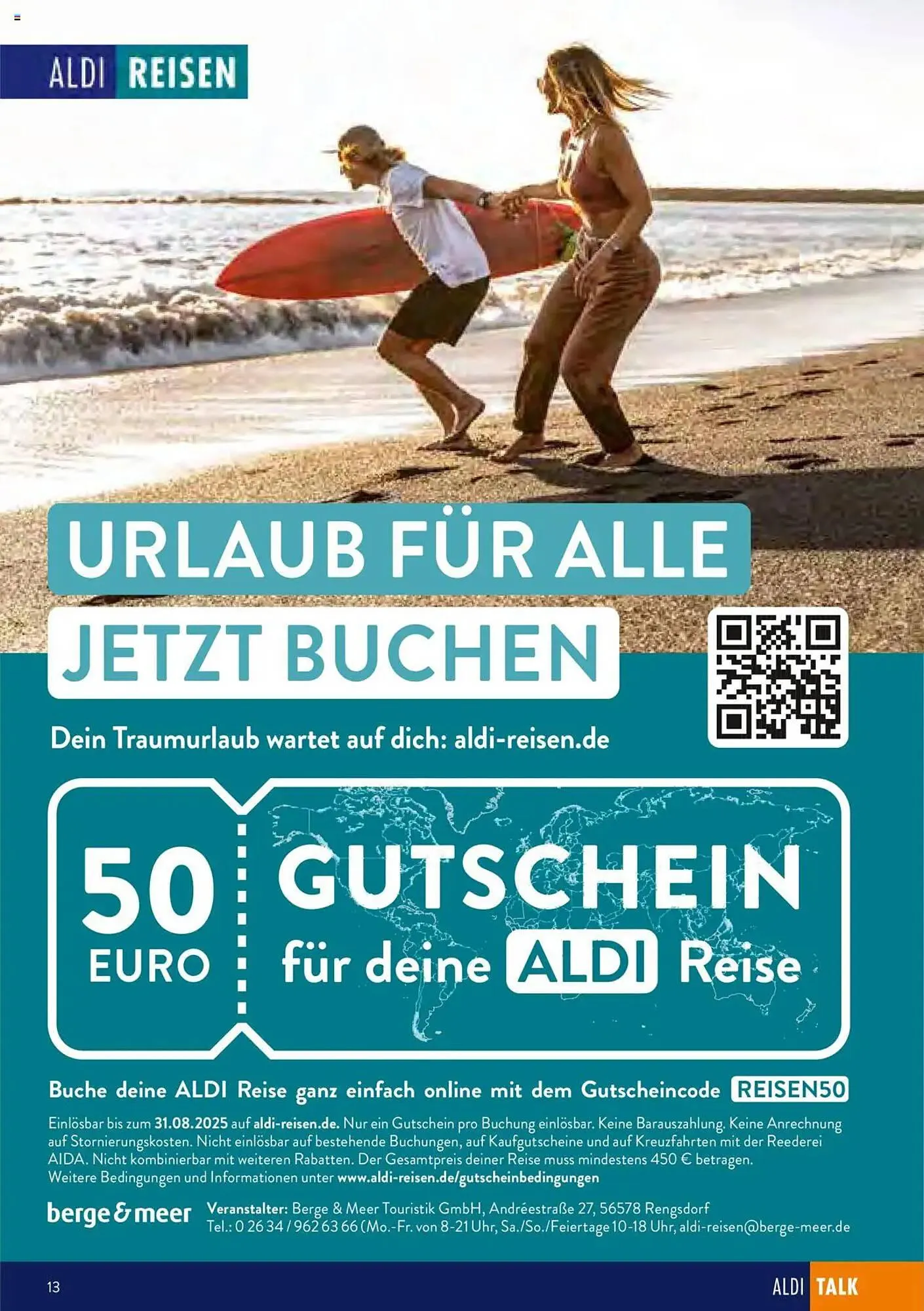 Aldi Nord Prospekt von 24. April bis 30. Mai 2025 - Prospekt seite 13