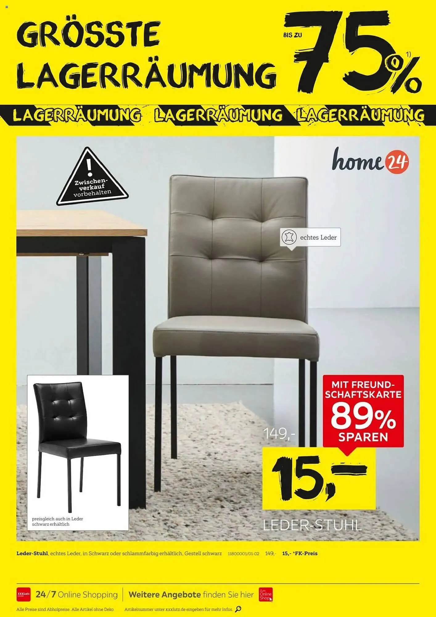 XXXLutz Prospekt von 11. Januar bis 25. Januar 2026 - Prospekt seite 6