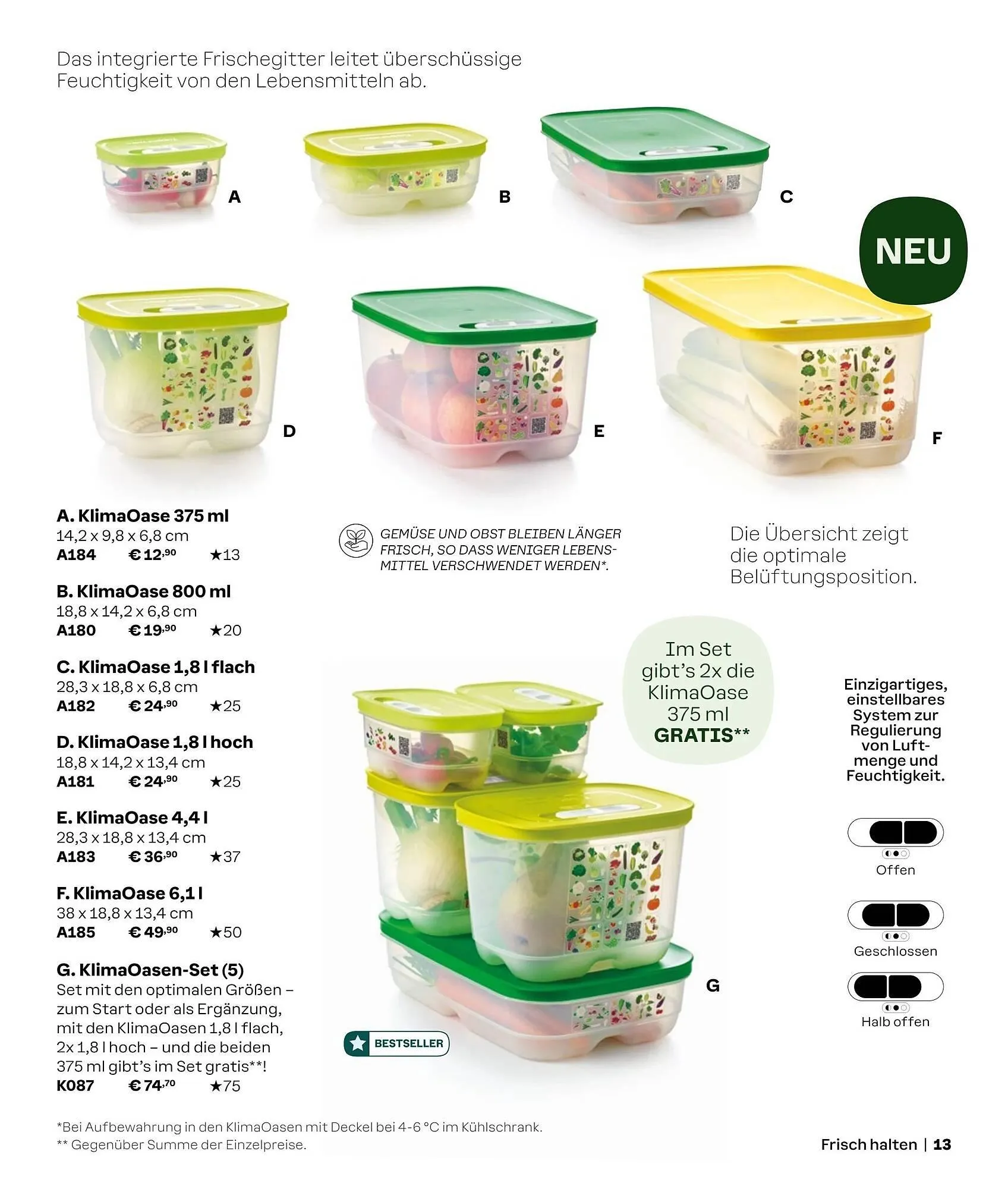 Tupperware Prospekt von 2. September bis 1. März 2025 - Prospekt seite 13