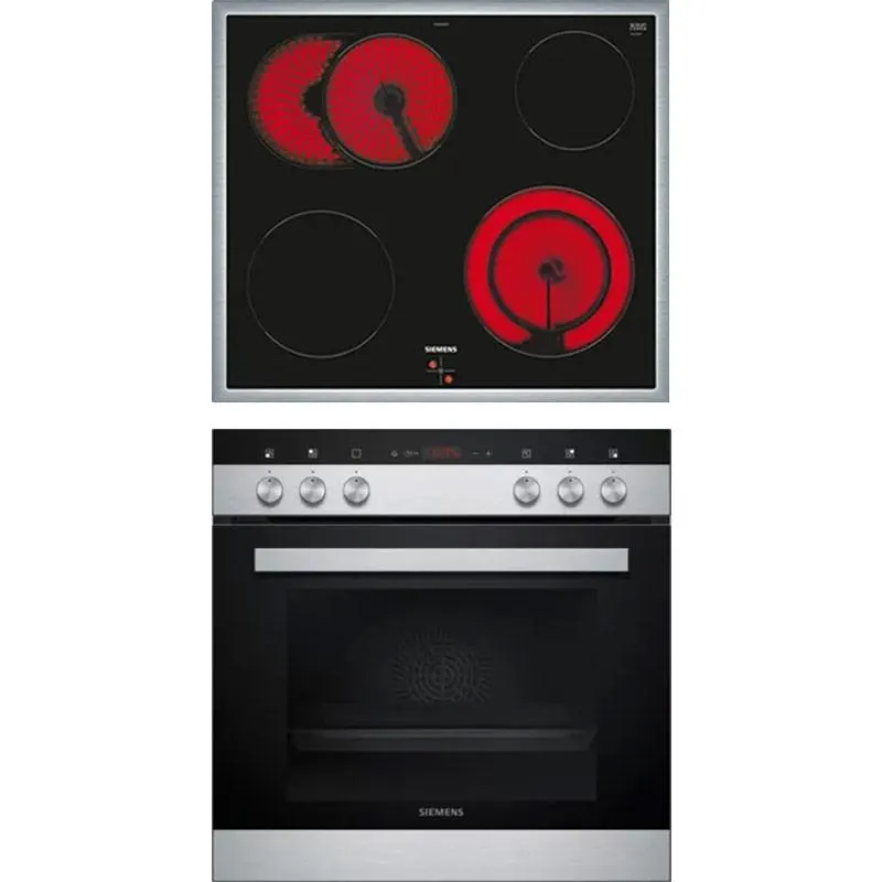 Herdset Siemens MKE 2 KA 175 = HE113FBS2 + EA64RGNA1E + HZ438301 + HZ431002