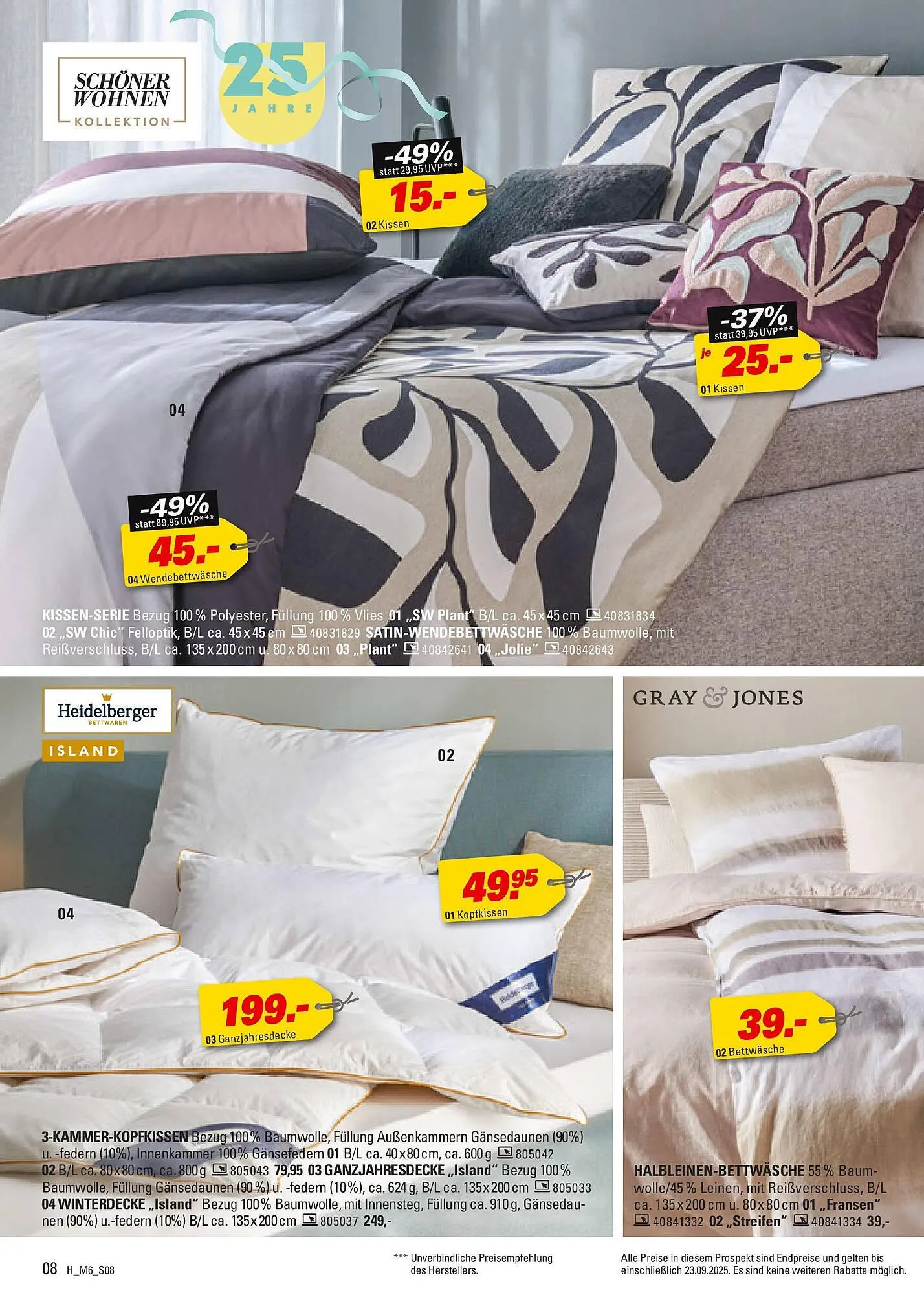 Höffner Prospekt von 9. September bis 30. September 2025 - Prospekt seite 8