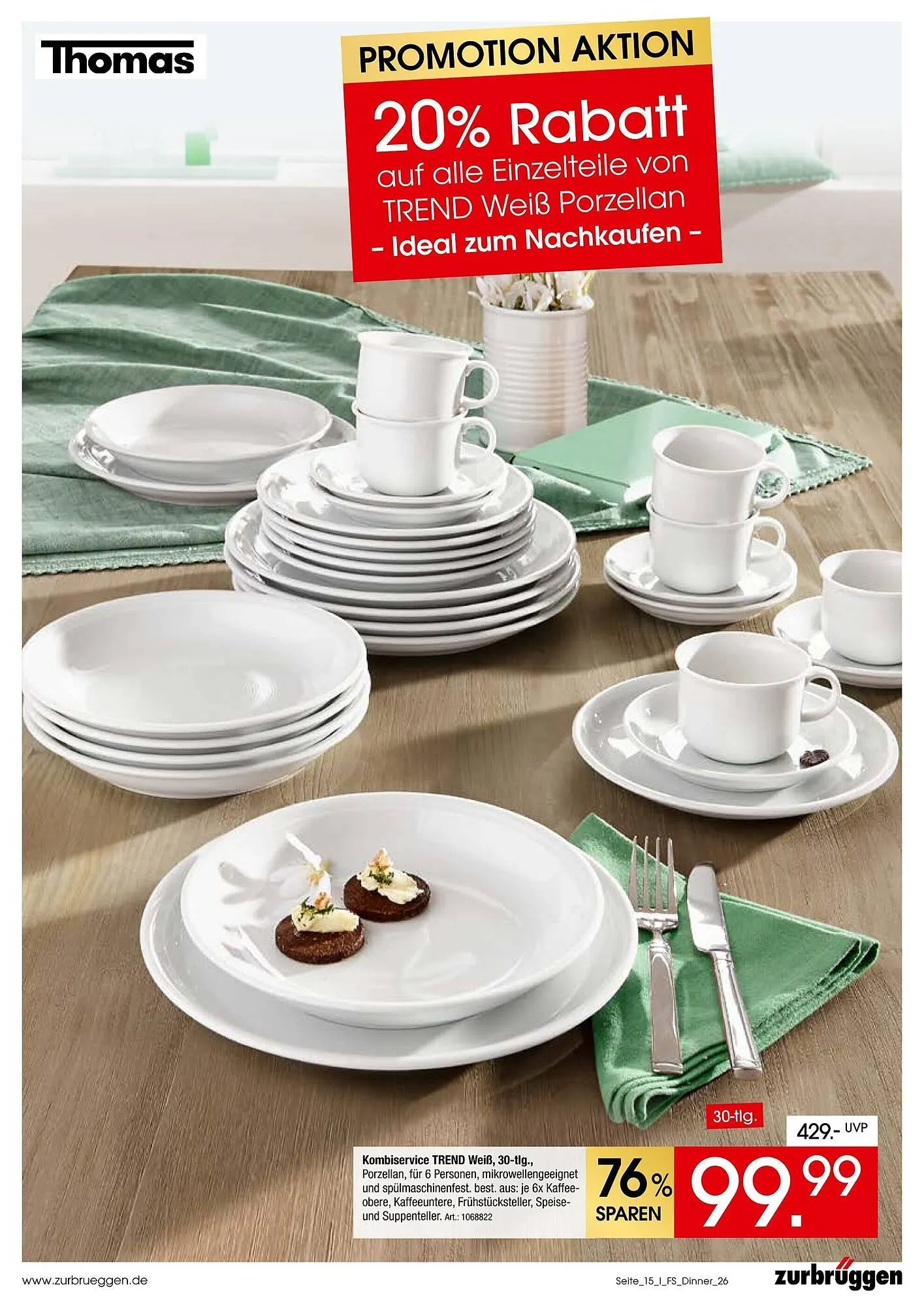 Zurbrüggen Prospekt von 2. März bis 30. April 2026 - Prospekt seite 15