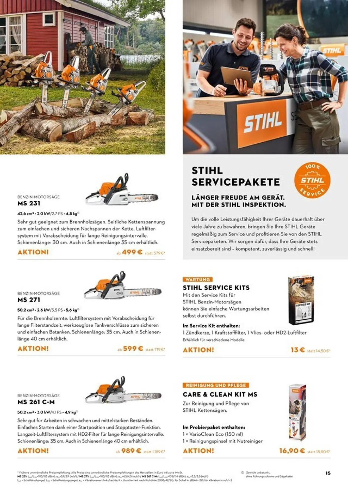 STIHL Prospekt von 13. November bis 7. Dezember 2025 - Prospekt seite 15