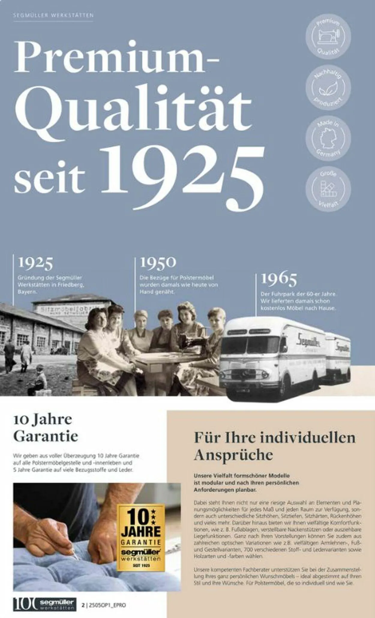 SEGMÜLLER von 24. Mai bis 31. August 2025 - Prospekt seite 2