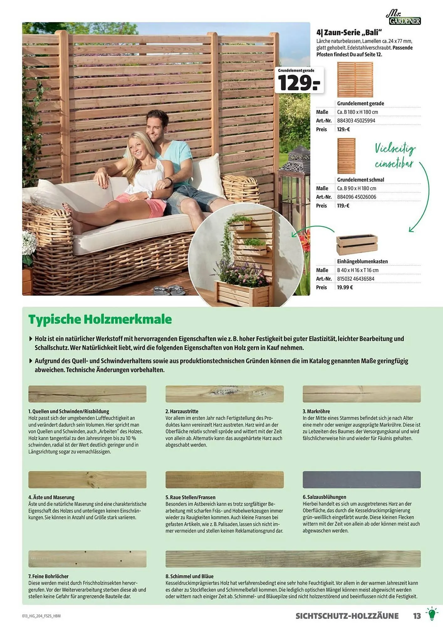 Hagebau Prospekt von 19. September bis 31. Dezember 2025 - Prospekt seite 13