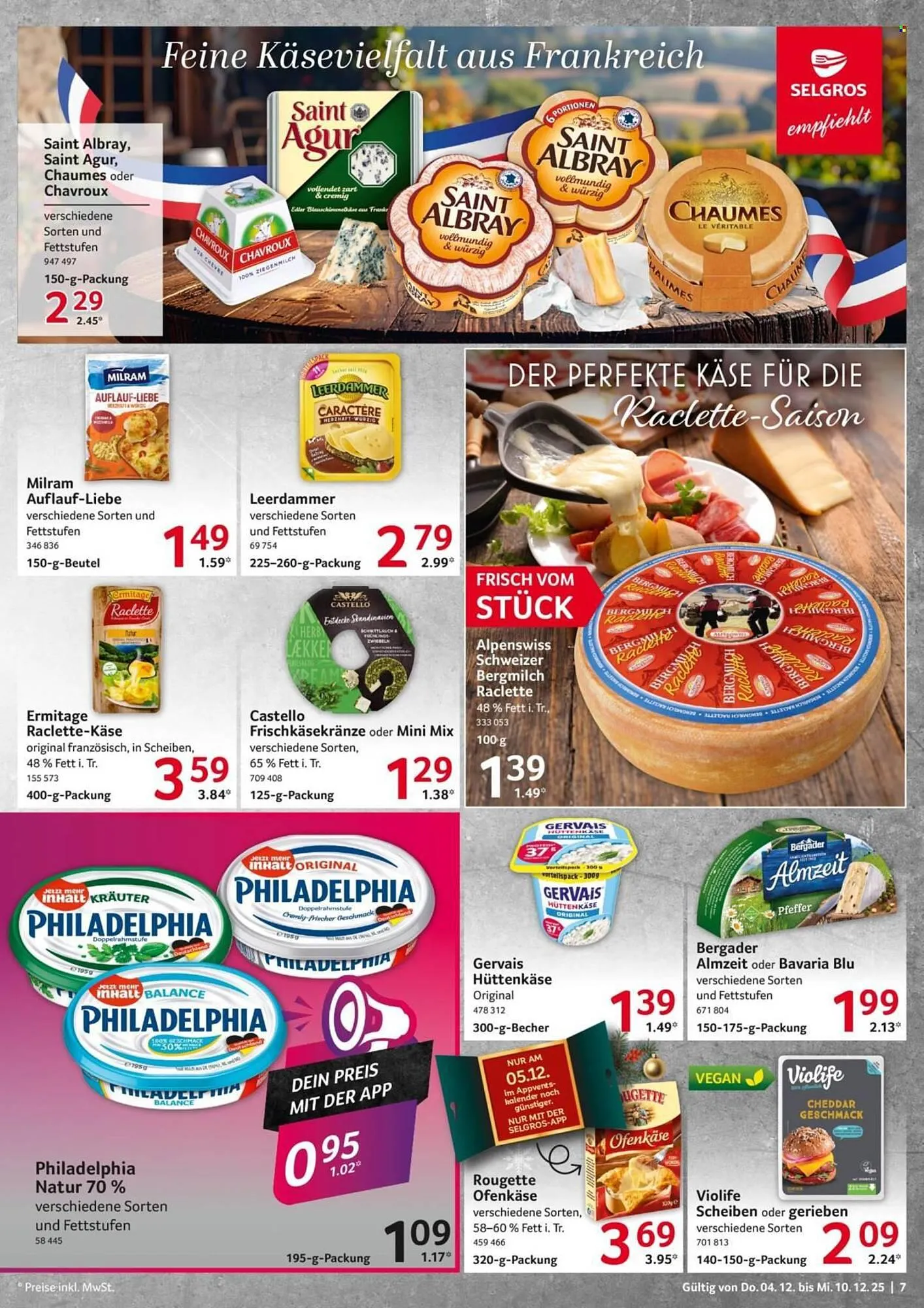 Selgros Prospekt von 4. Dezember bis 10. Dezember 2025 - Prospekt seite 7