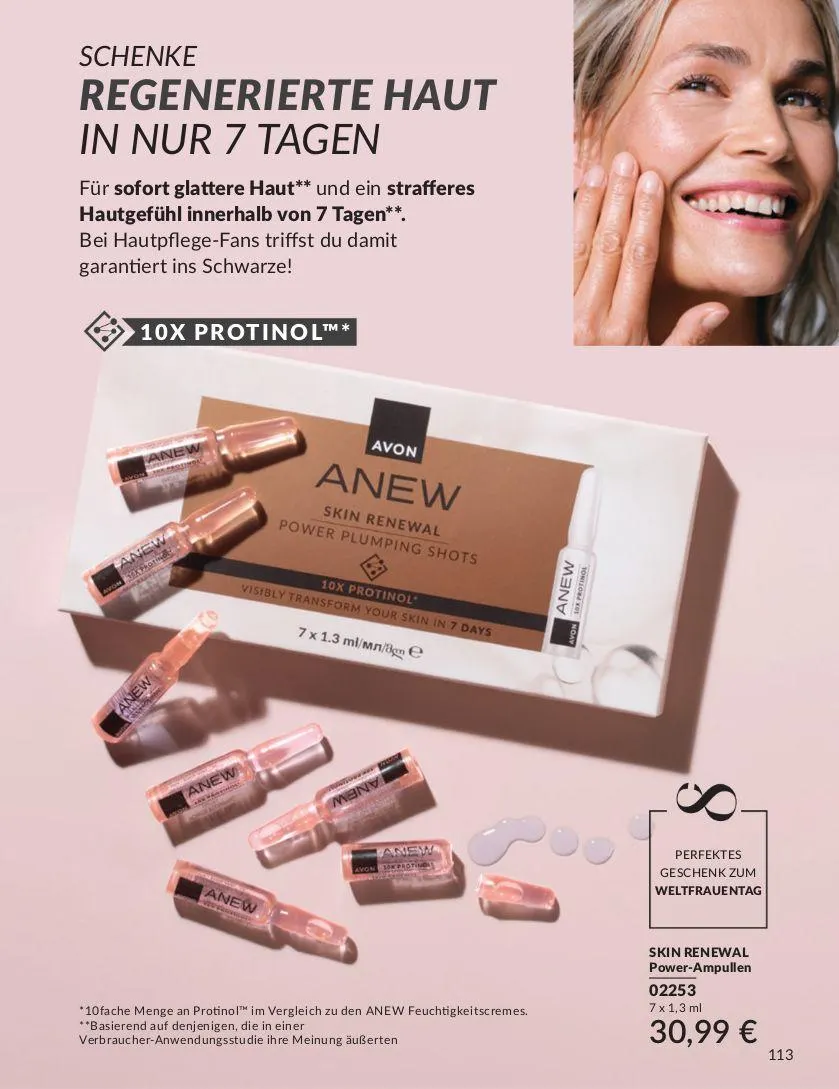 Avon Aktueller Prospekt von 19. März bis 2. April 2025 - Prospekt seite 113