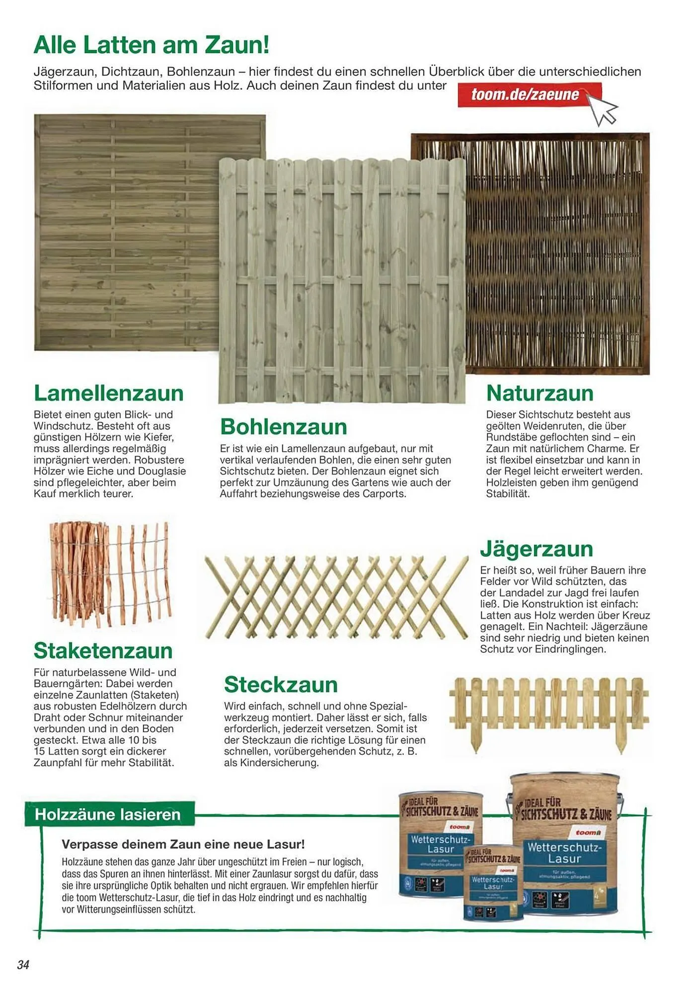 toom Baumarkt Prospekt von 27. Februar bis 31. Dezember 2025 - Prospekt seite 34