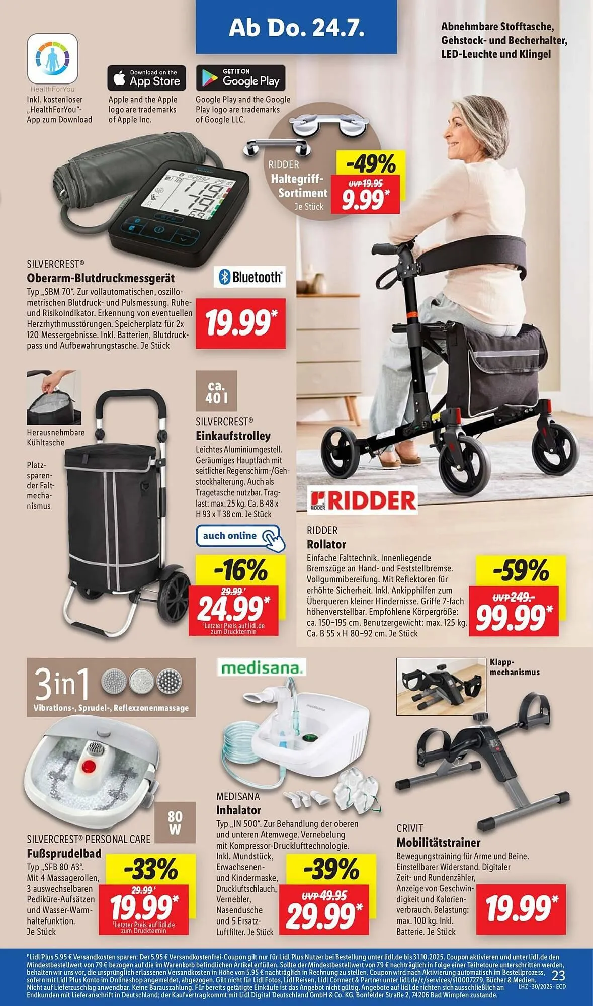 Lidl Prospekt von 21. Juli bis 26. Juli 2025 - Prospekt seite 35