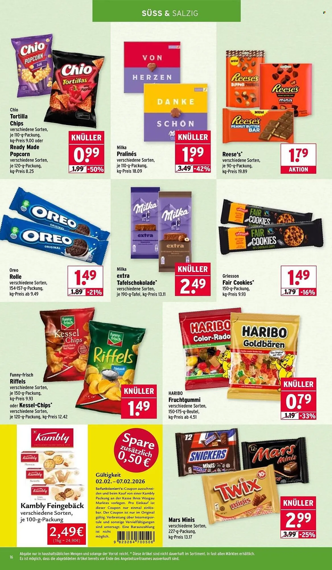 Wasgau Prospekt von 2. Februar bis 7. Februar 2026 - Prospekt seite 16