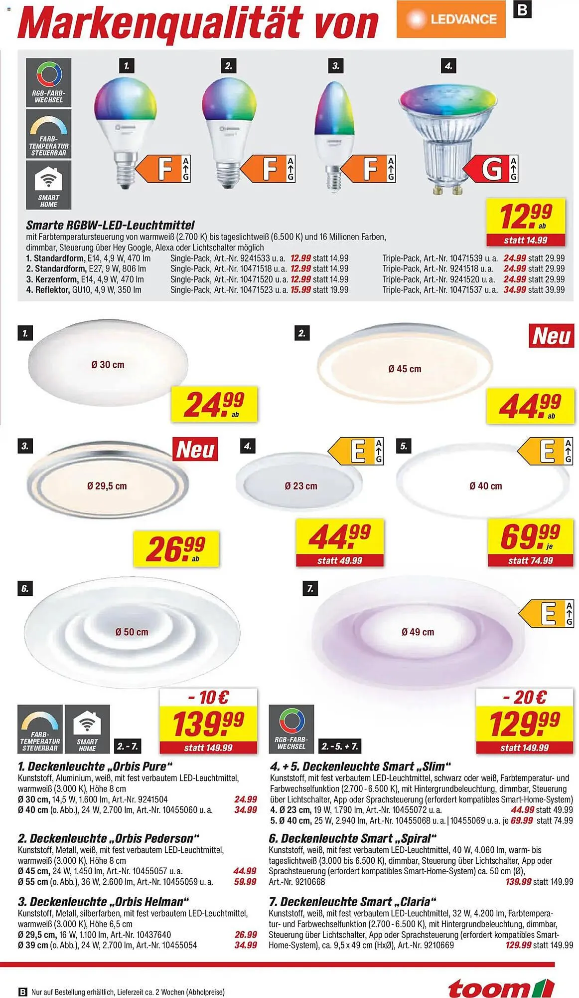 Toom Baumarkt Prospekt von 15. November bis 21. November 2025 - Prospekt seite 15