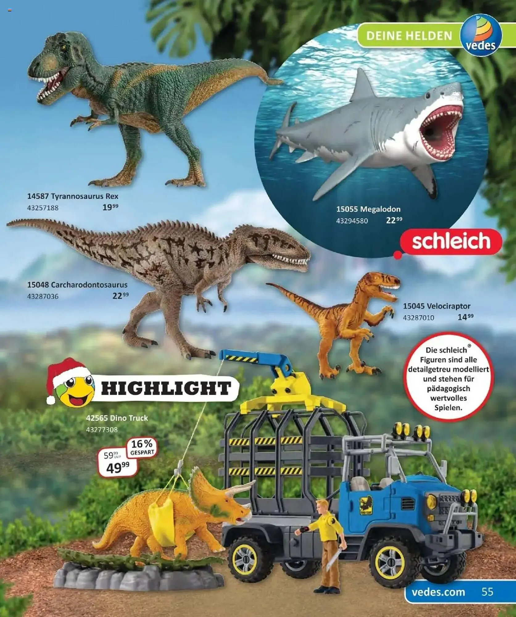 Vedes Prospekt von 29. September bis 6. Januar 2026 - Prospekt seite 55