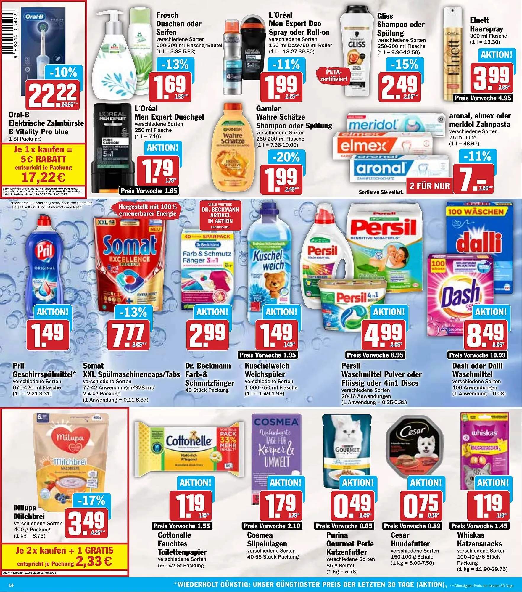 Hit Prospekt von 9. Juni bis 14. Juni 2025 - Prospekt seite 14