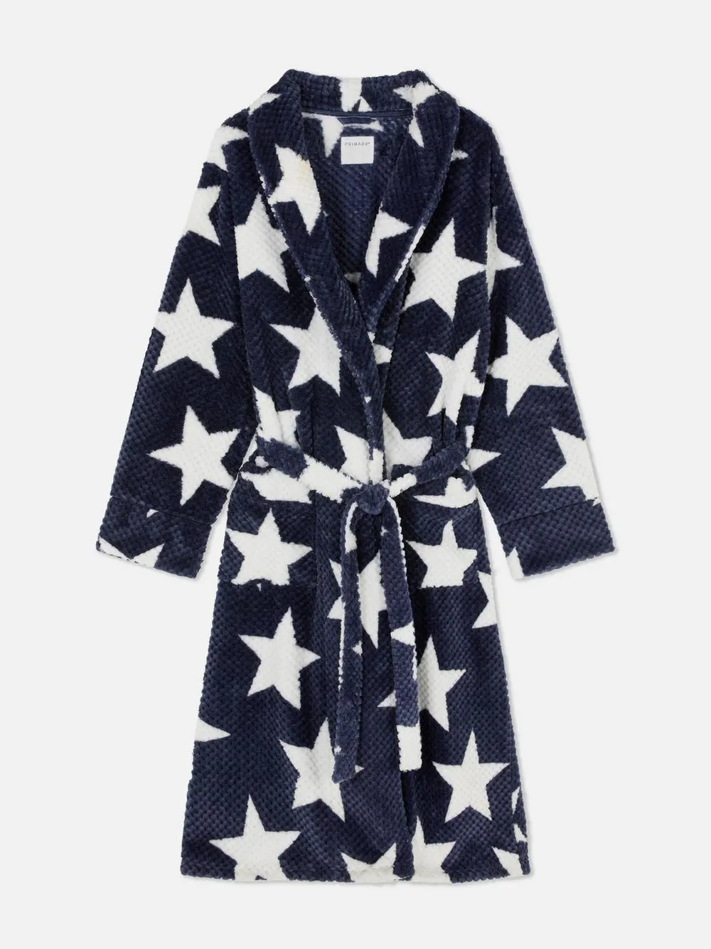 Kuscheliger Midi-Bademantel zum Binden