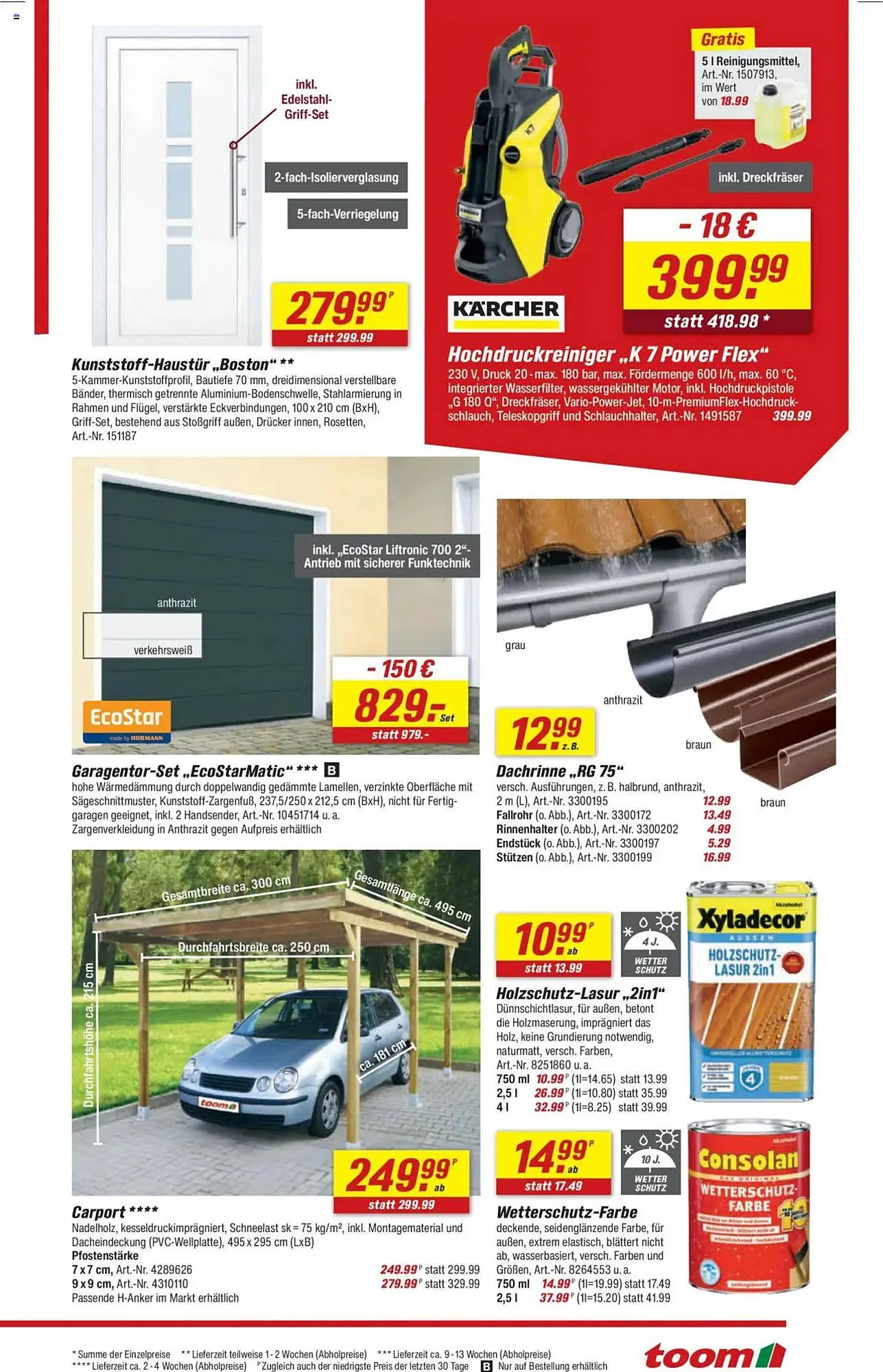 toom Baumarkt Prospekt von 19. Juli bis 25. Juli 2025 - Prospekt seite 7