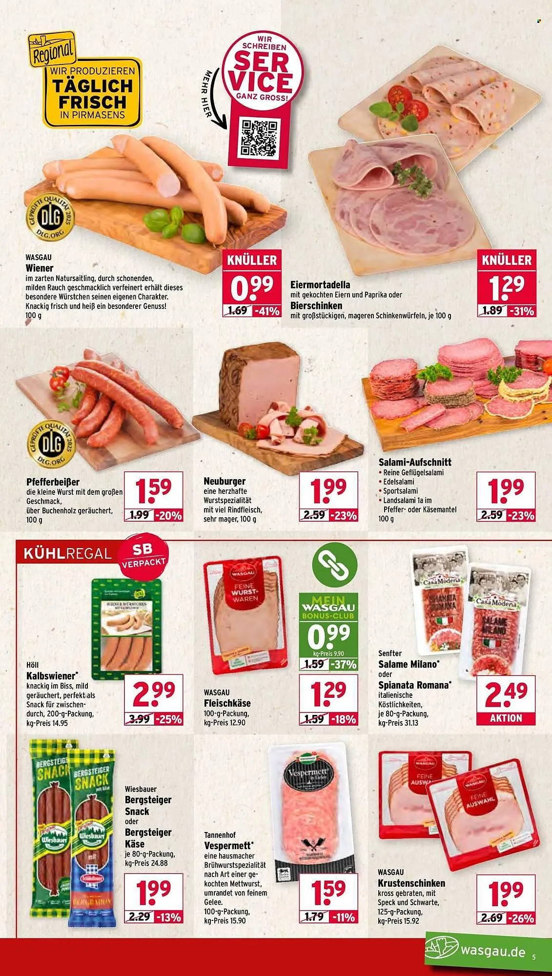 Wasgau Prospekt von 9. März bis 14. März 2026 - Prospekt seite 5