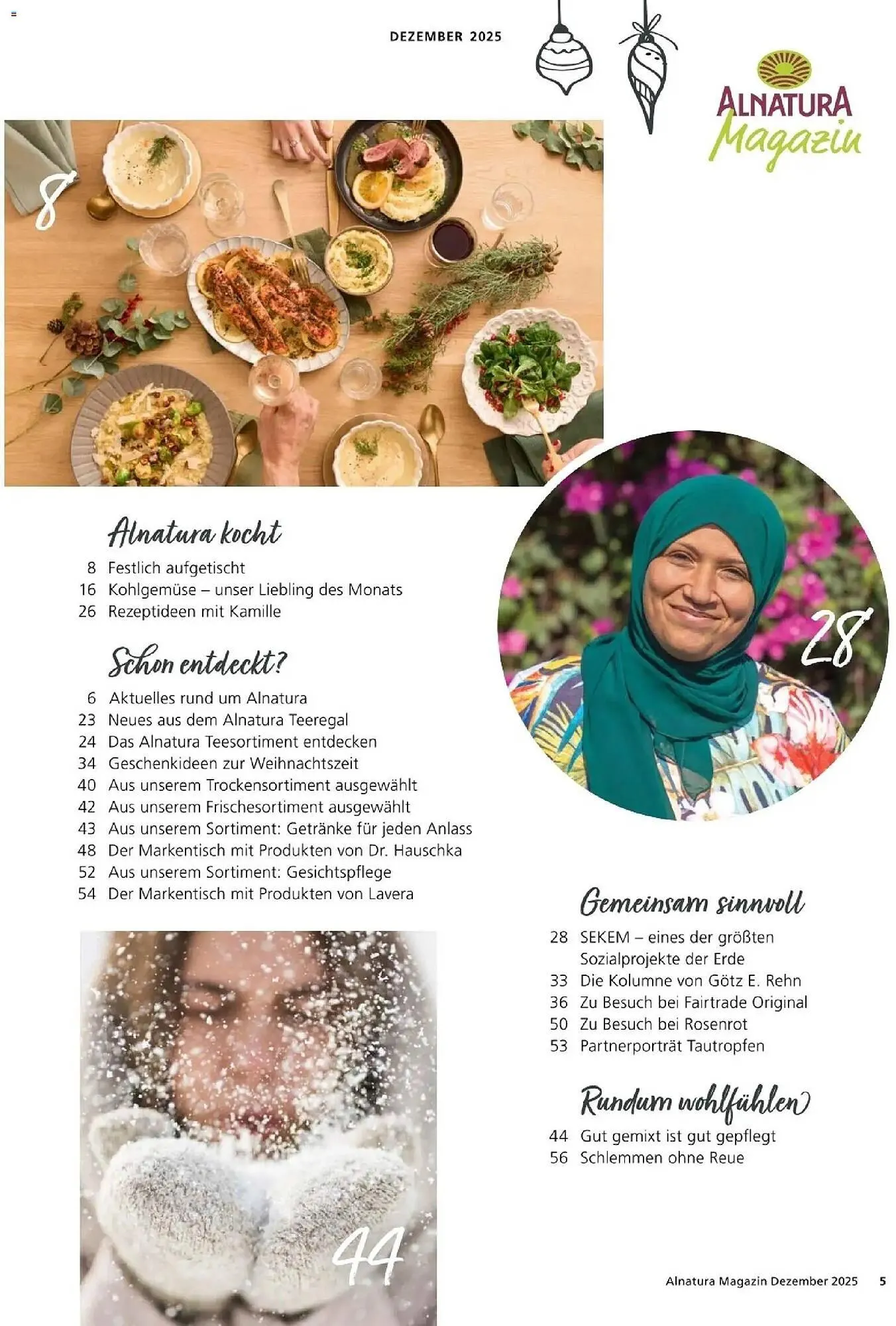 Alnatura Prospekt von 1. Dezember bis 31. Dezember 2025 - Prospekt seite 5